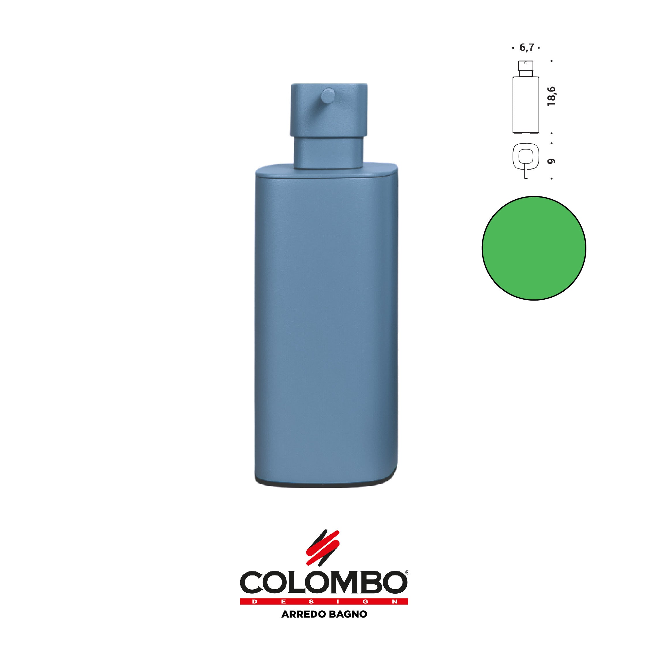Mood Spandisapone (L0,30) d'appoggio - Colombo design arredo bagno - Imhoff Handles