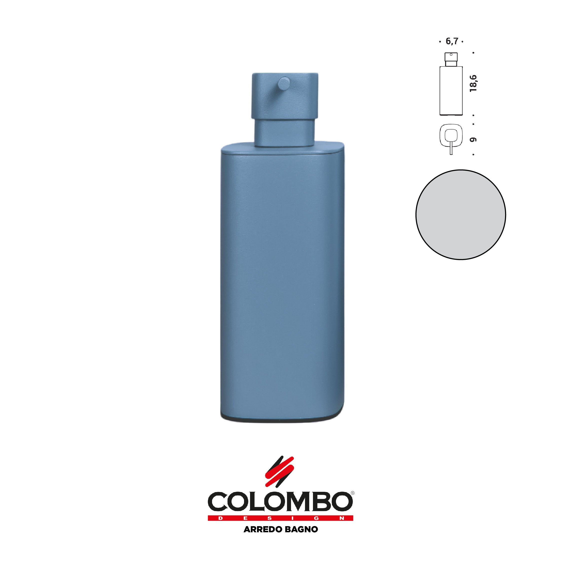 Mood Spandisapone (L0,30) d'appoggio - Colombo design arredo bagno - Imhoff Handles