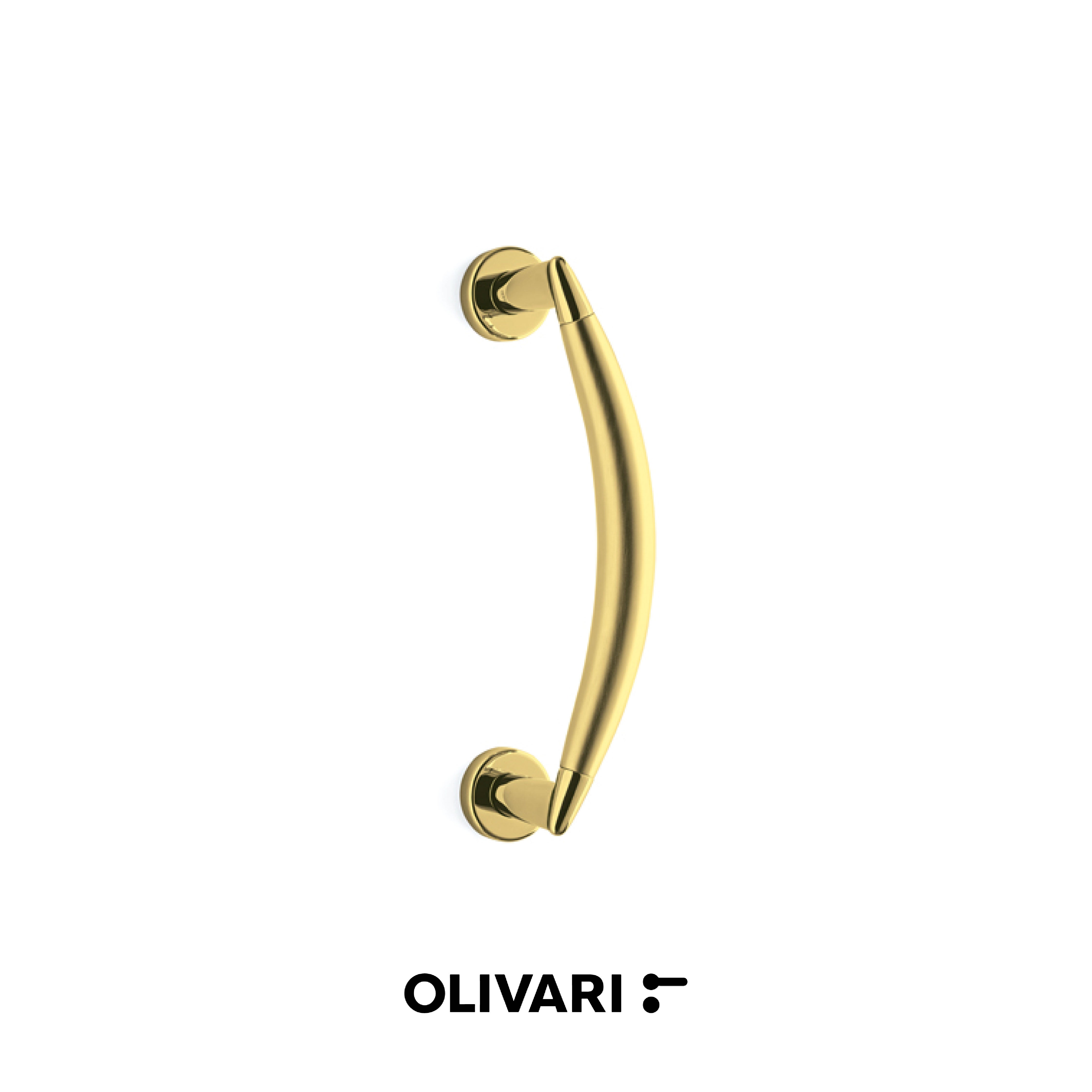 Olivari Aster - Cranked pull handle for doors and gates