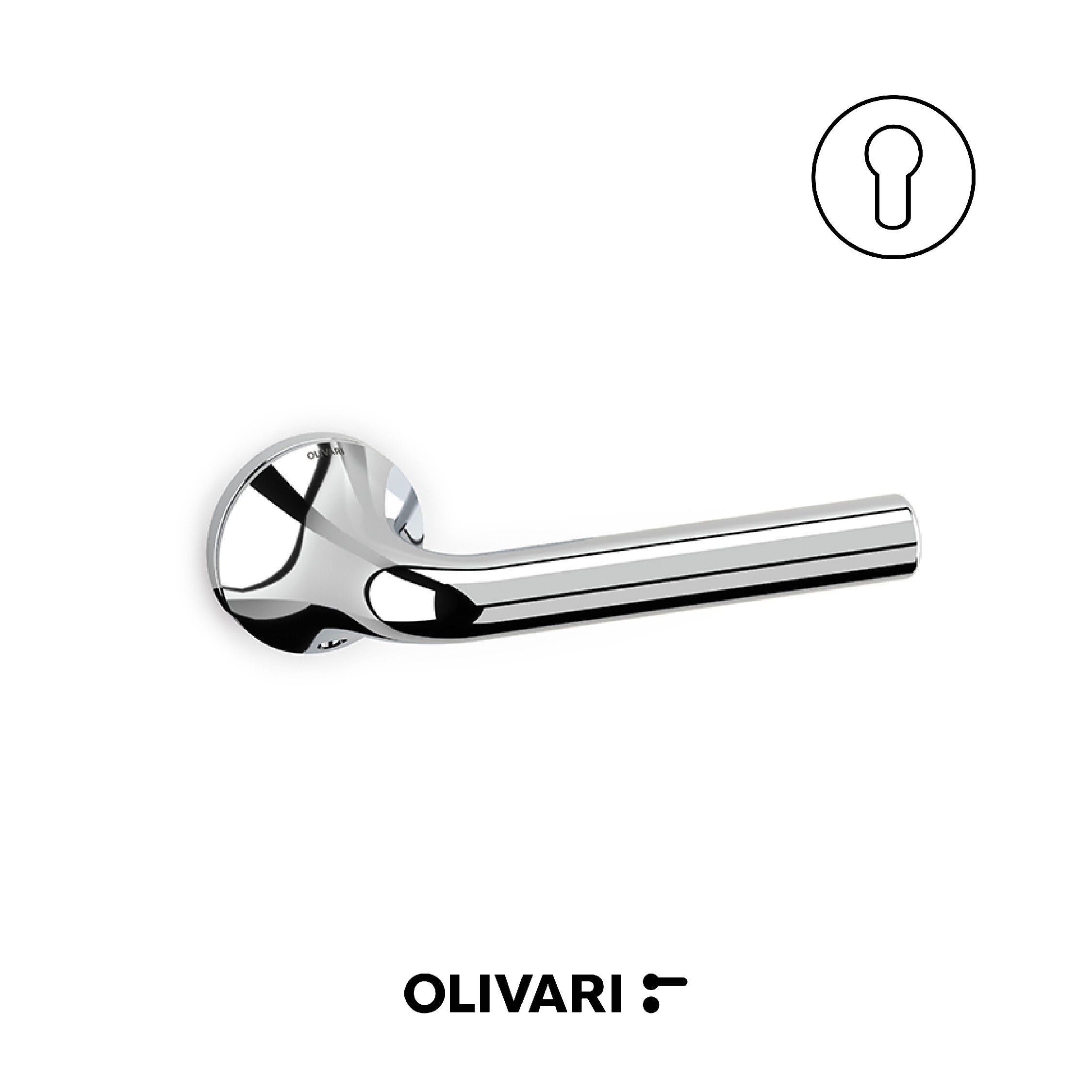 Olivari Basel L - Interior door handle