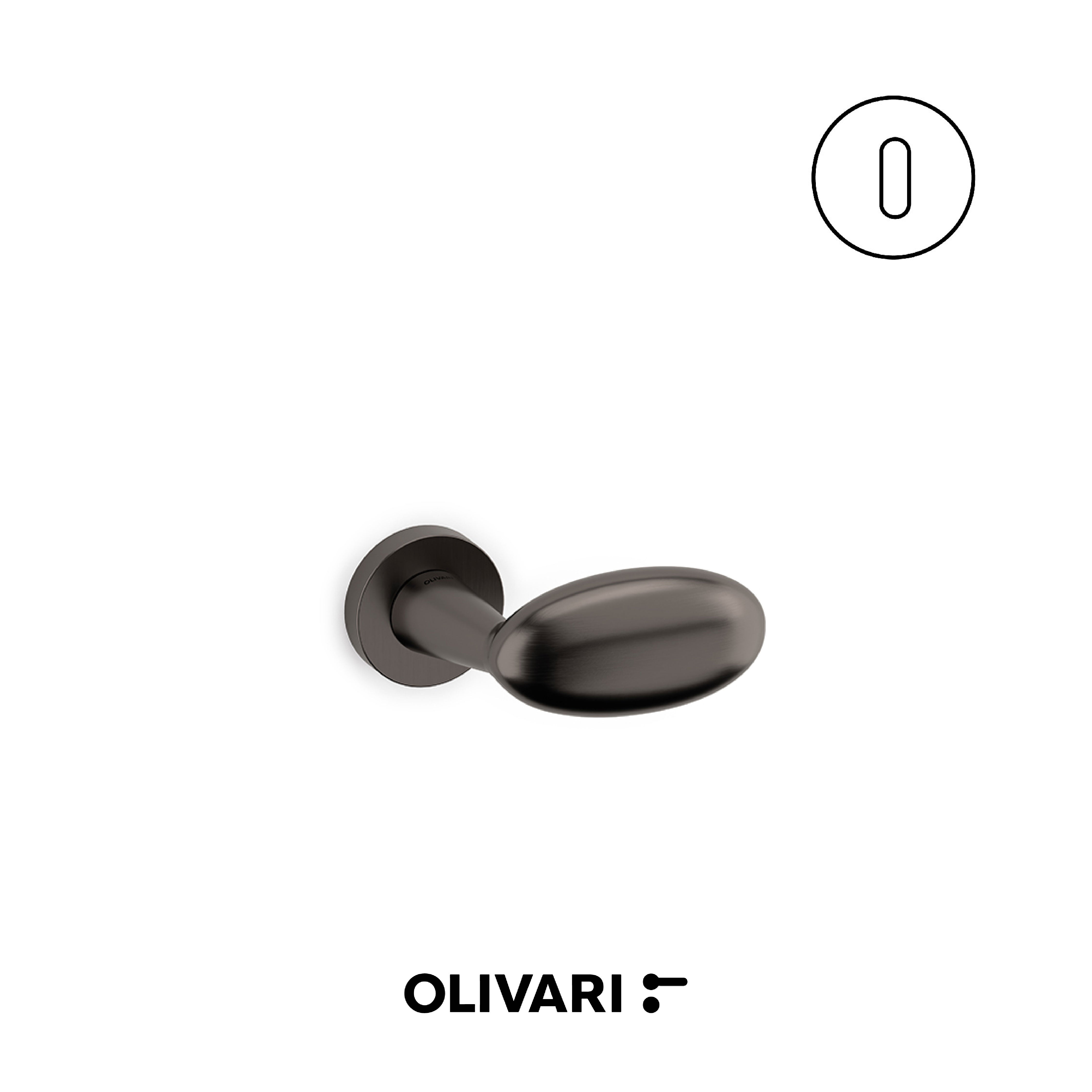 Olivari Blindo - Cranked Knobs for Doors