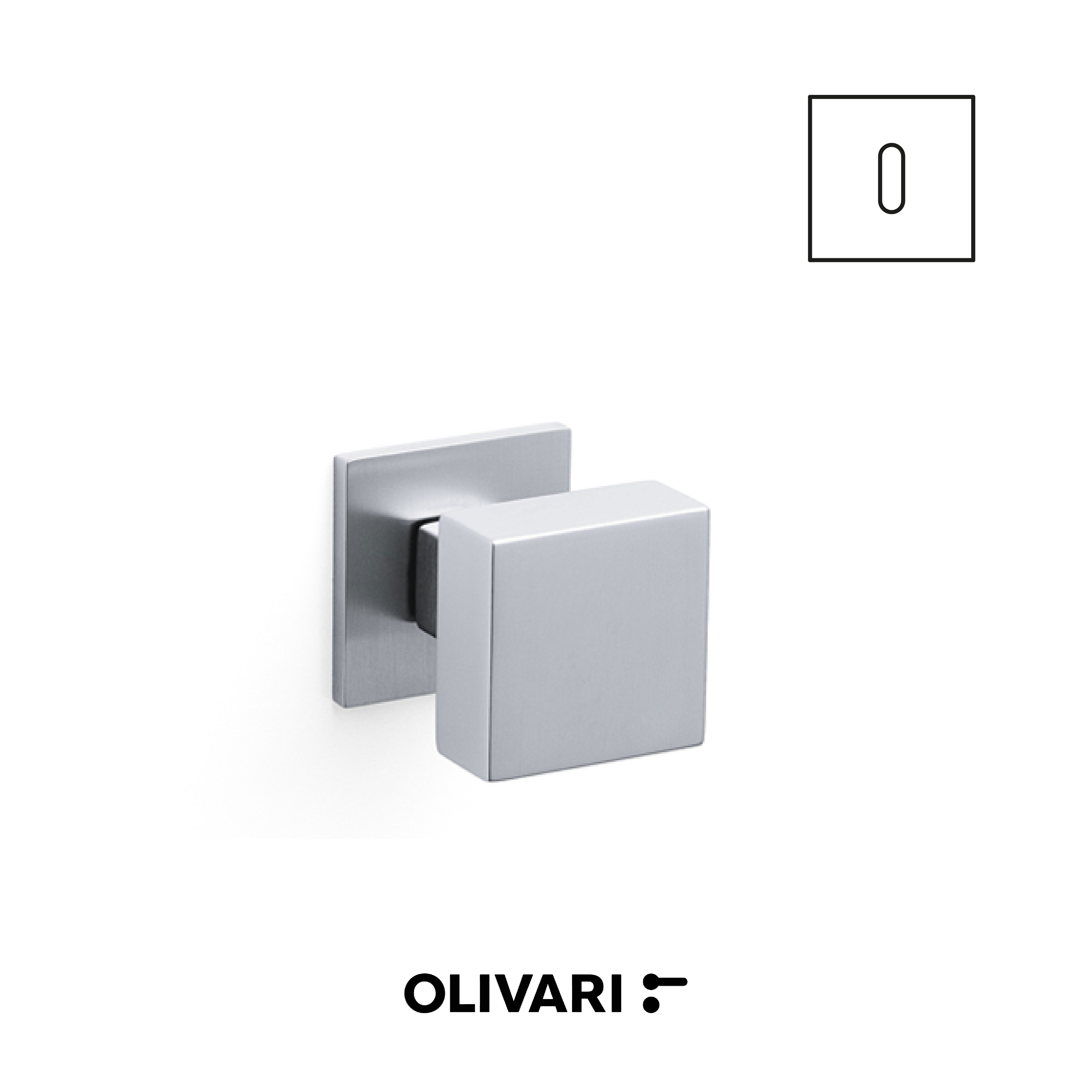 Olivari Diana Bassa - Centre door knobs