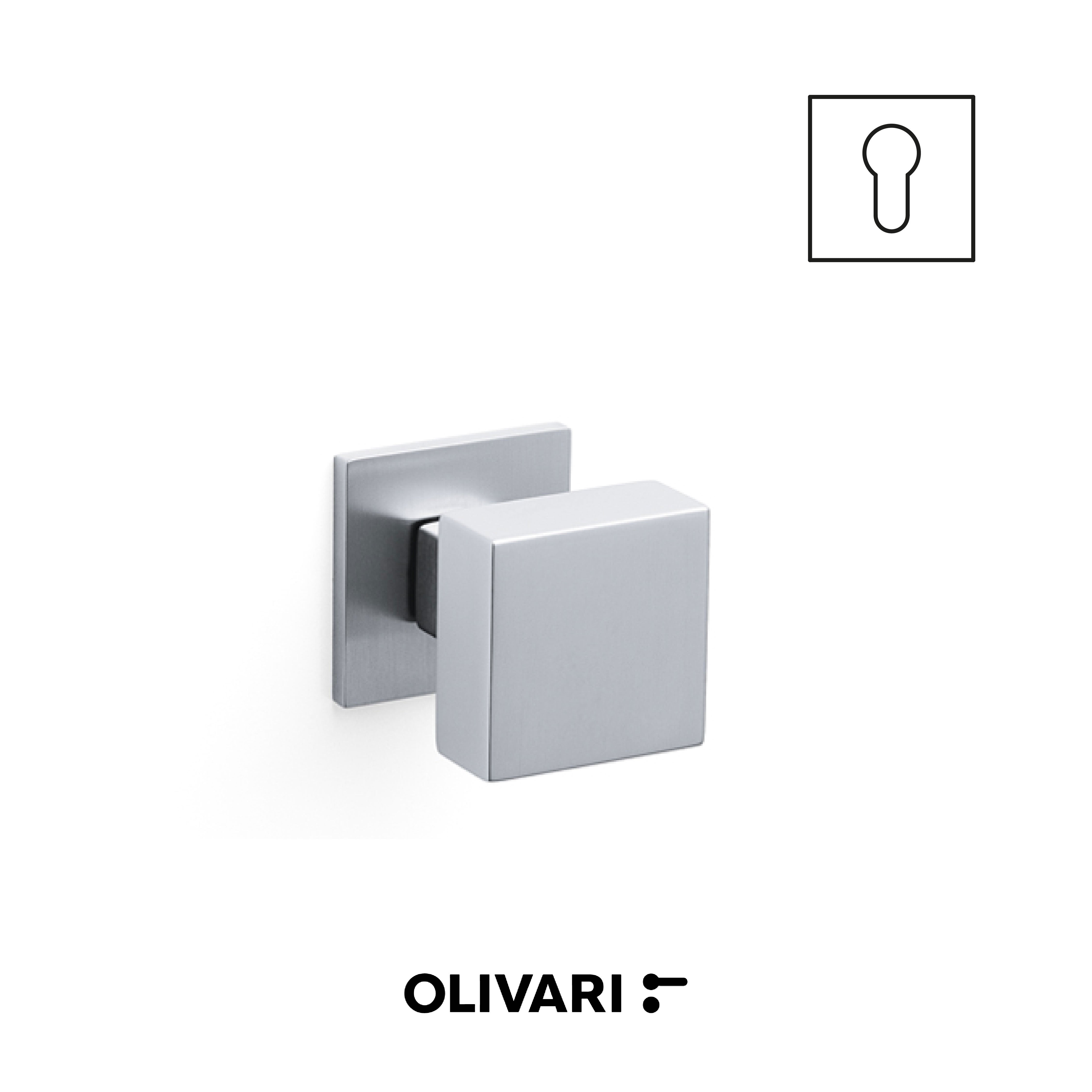 Olivari Diana Bassa - Centre door knobs