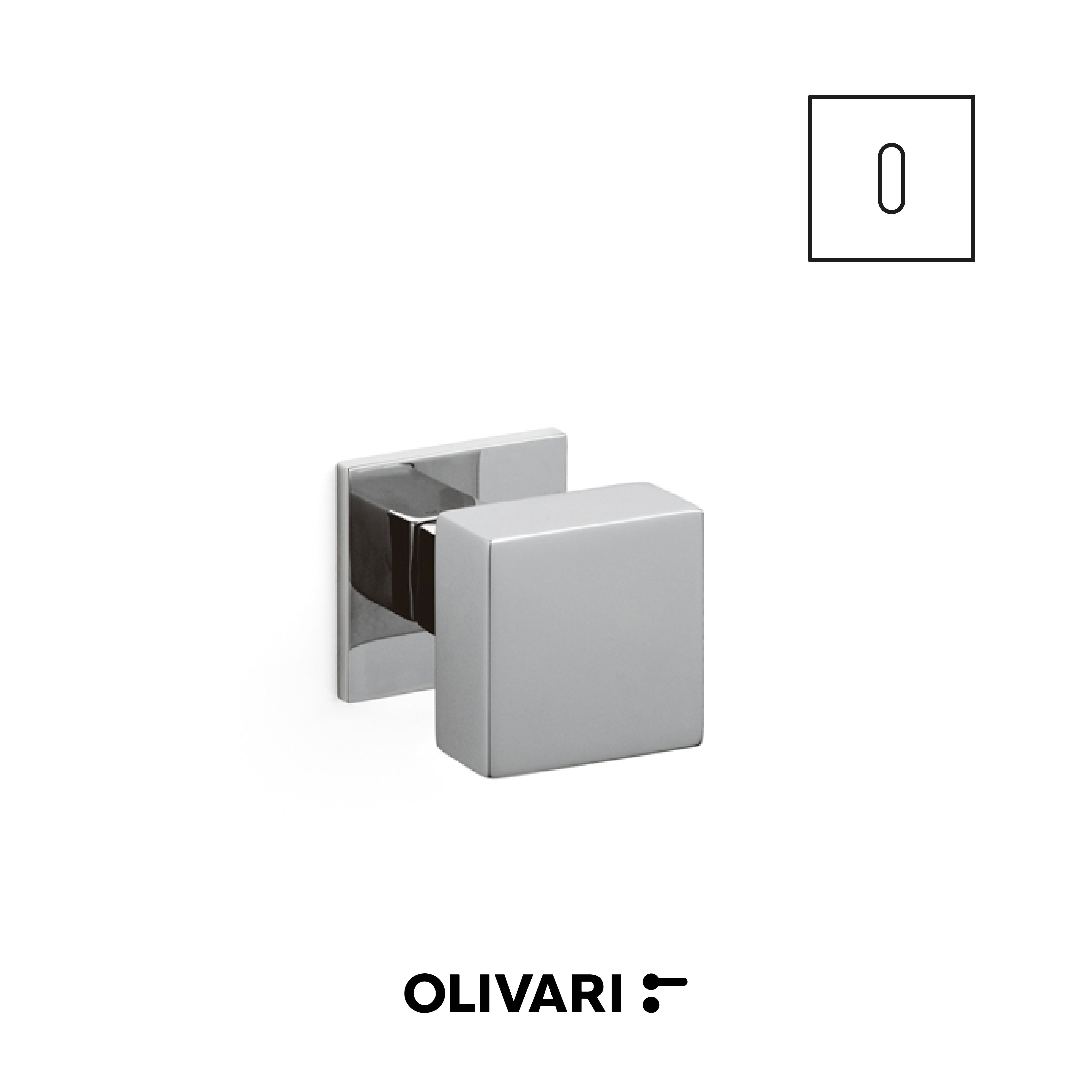 Olivari Diana Bassa - Centre door knobs