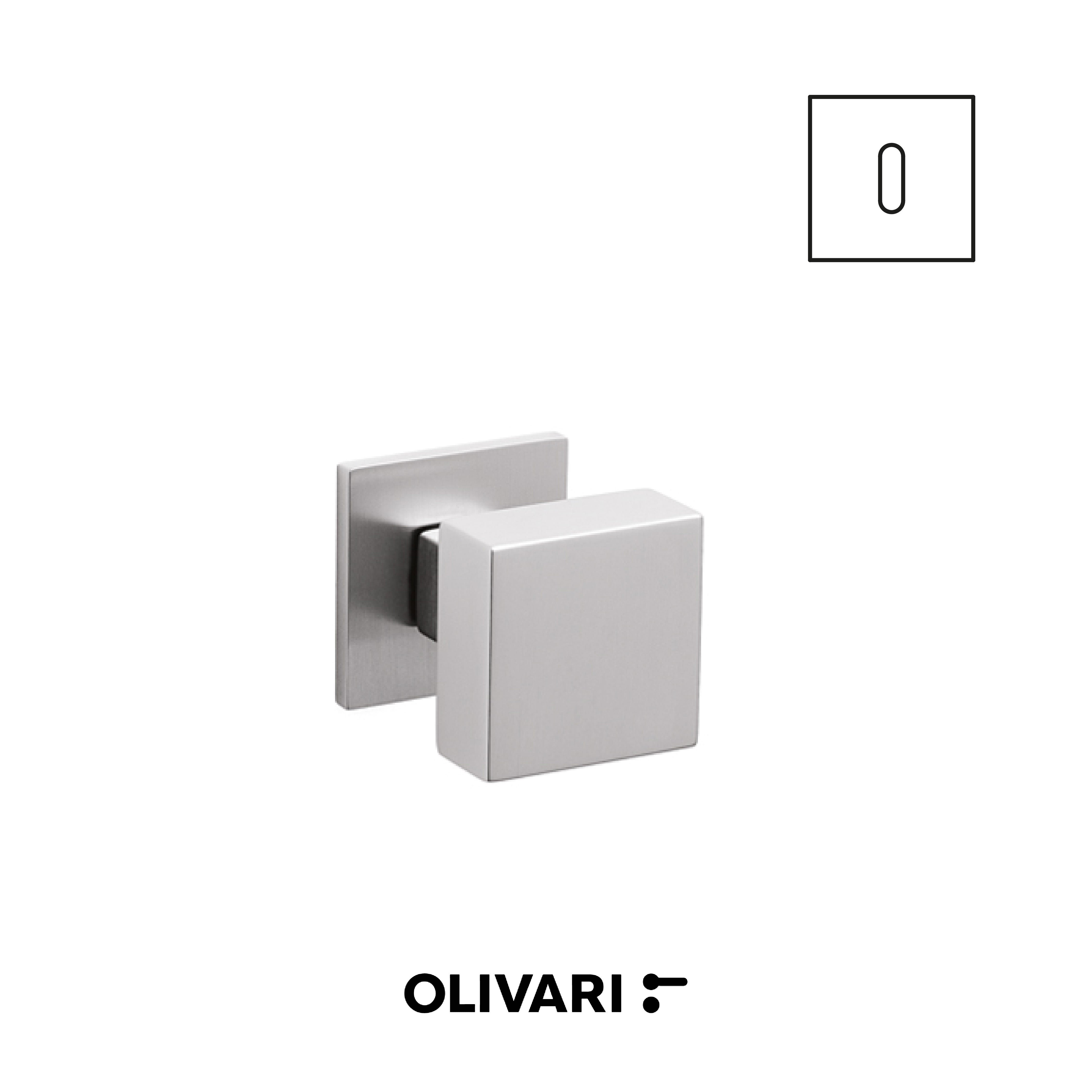 Olivari Diana Bassa - Centre door knobs