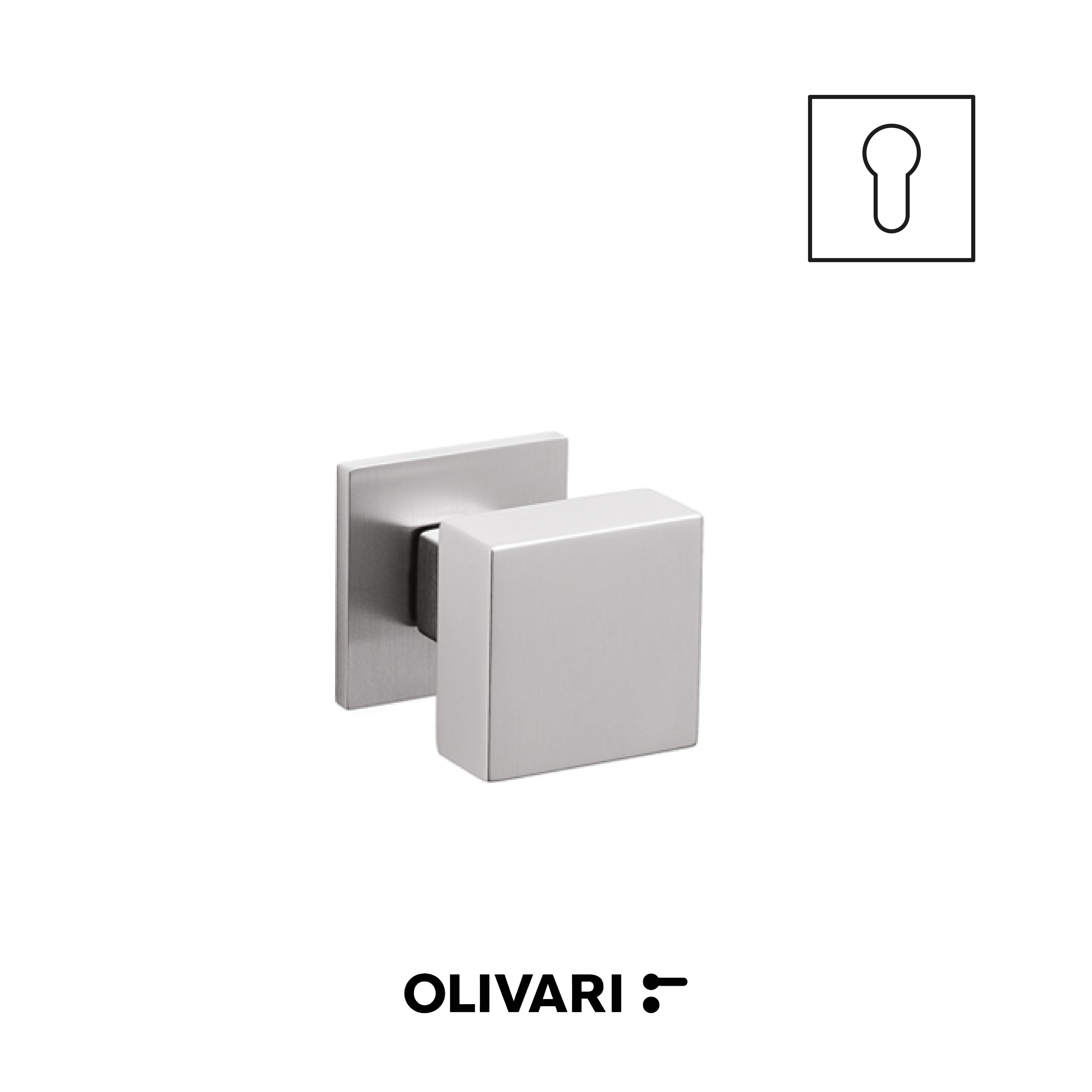 Olivari Diana Bassa - Centre door knobs