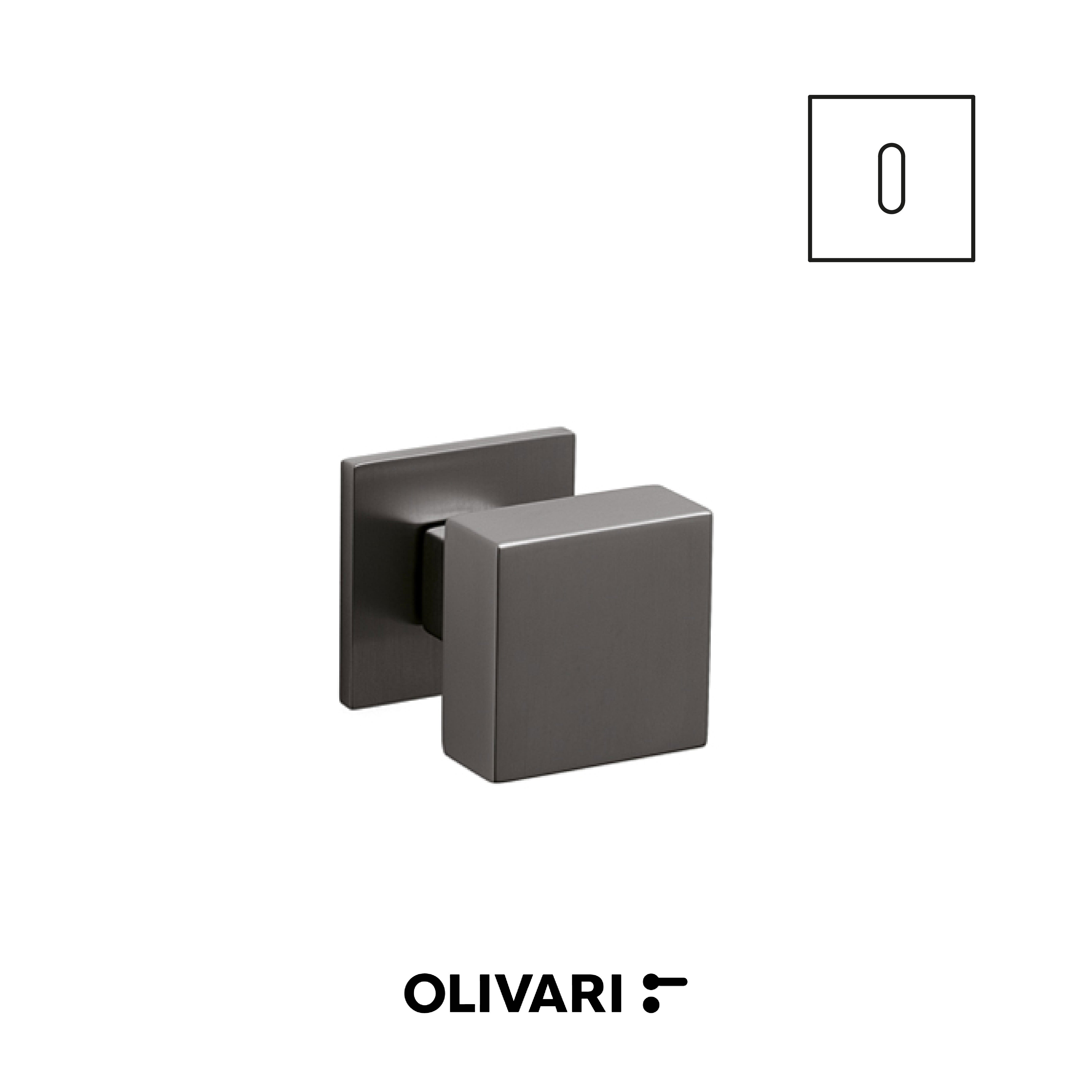 Olivari Diana Bassa - Centre door knobs