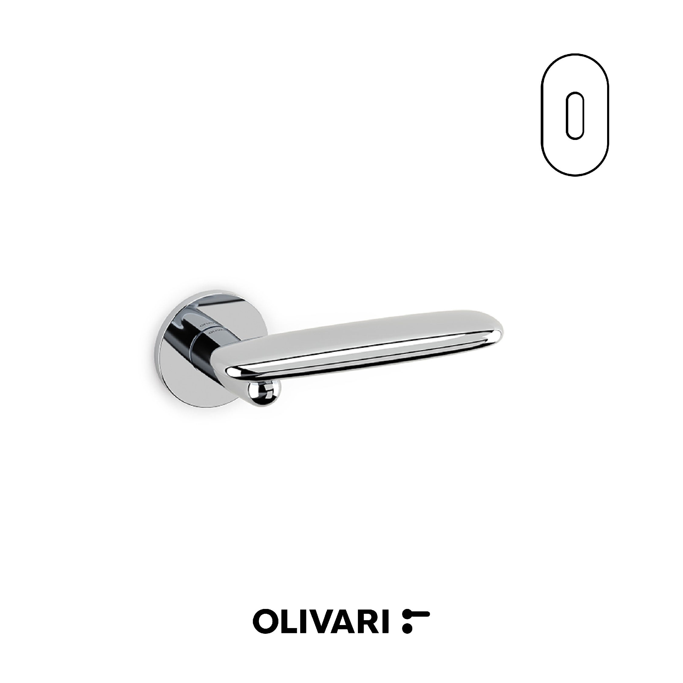 Olivari Dolmen - Interior Door Handle