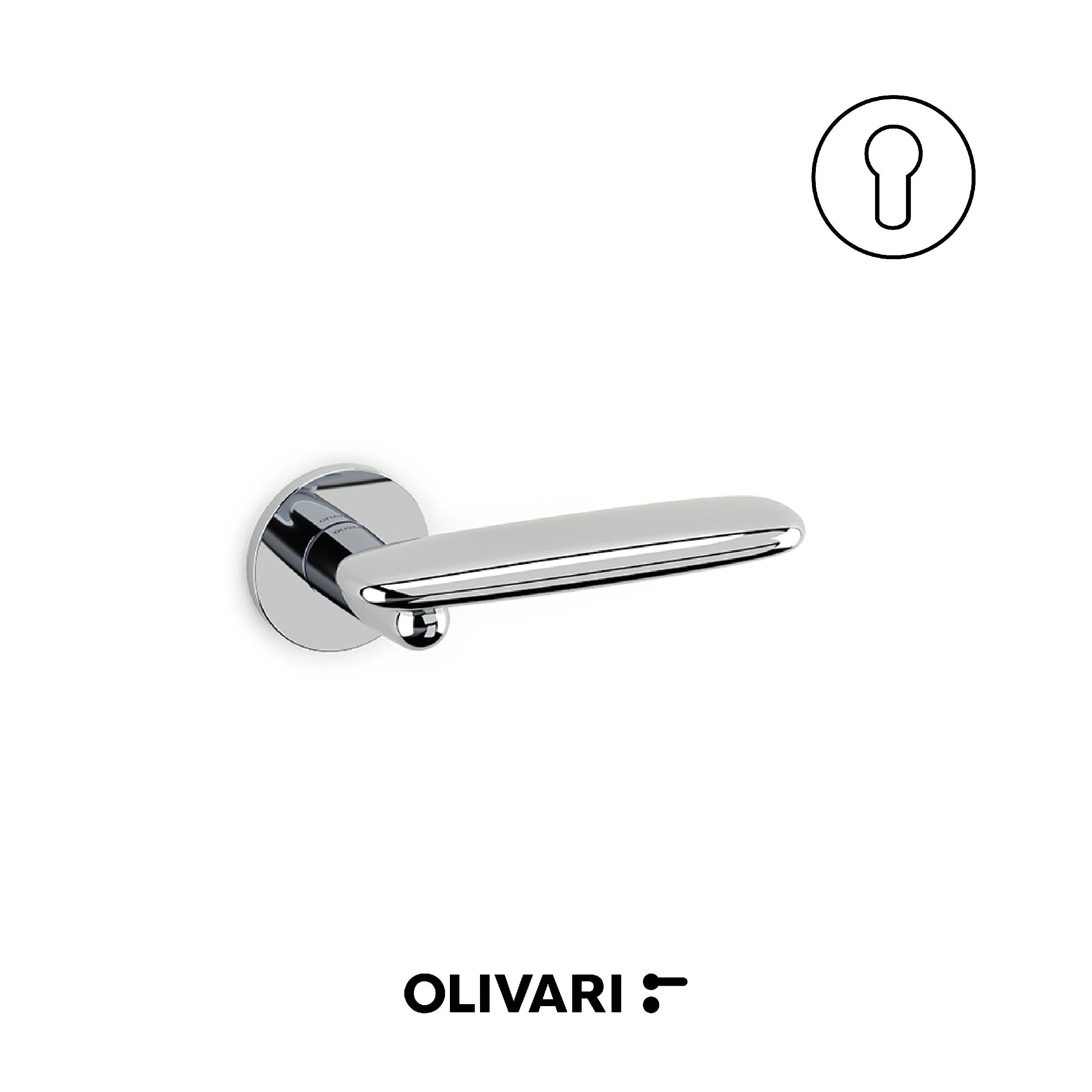 Olivari Dolmen - Interior Door Handle