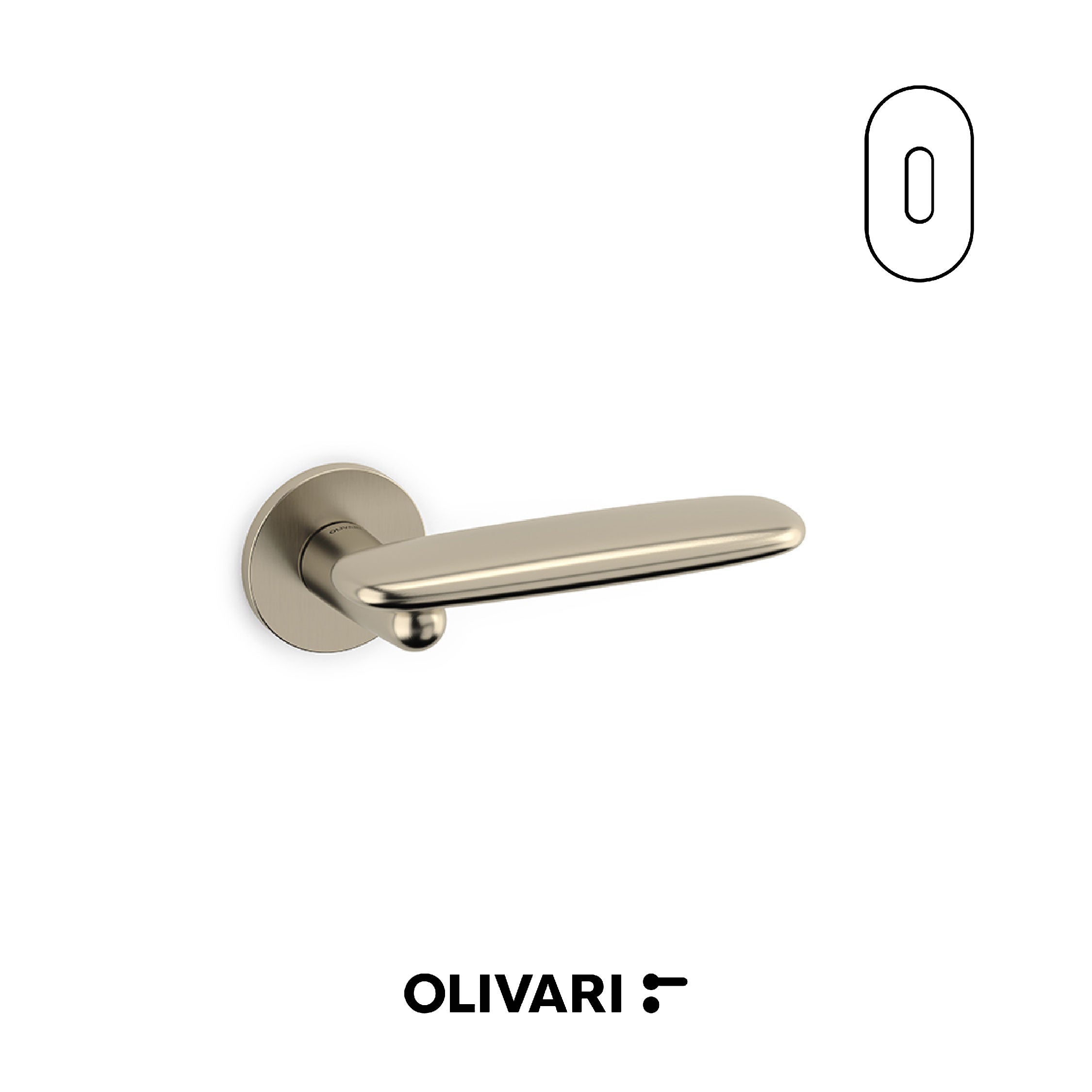Olivari Dolmen - Interior Door Handle