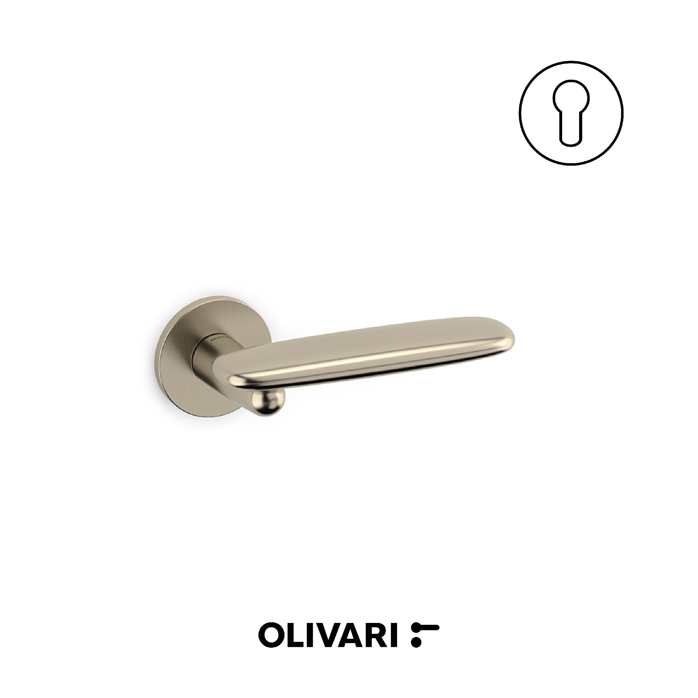 Olivari Dolmen - Interior Door Handle