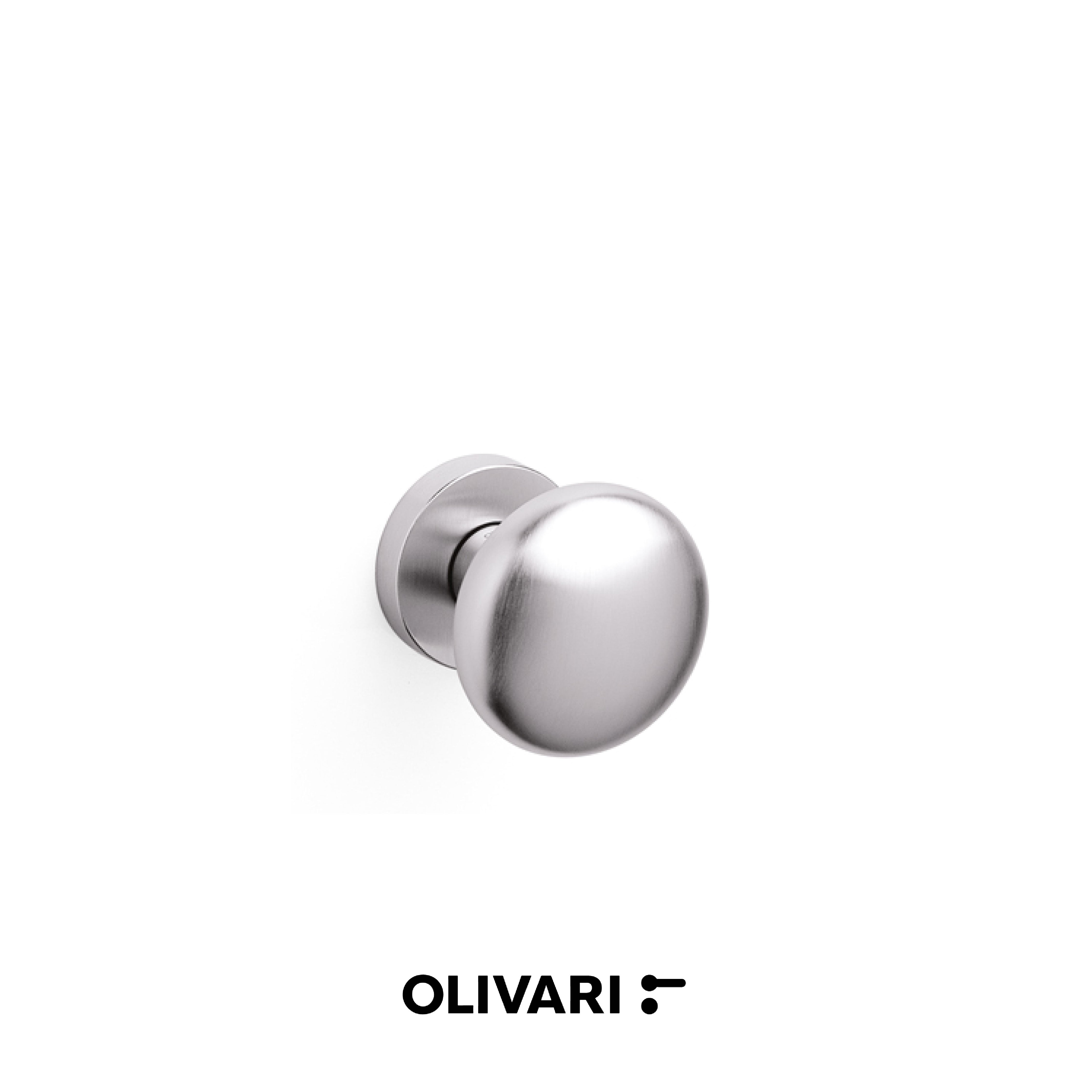 Olivari Edison Ø60 - Central Knobs for Doors