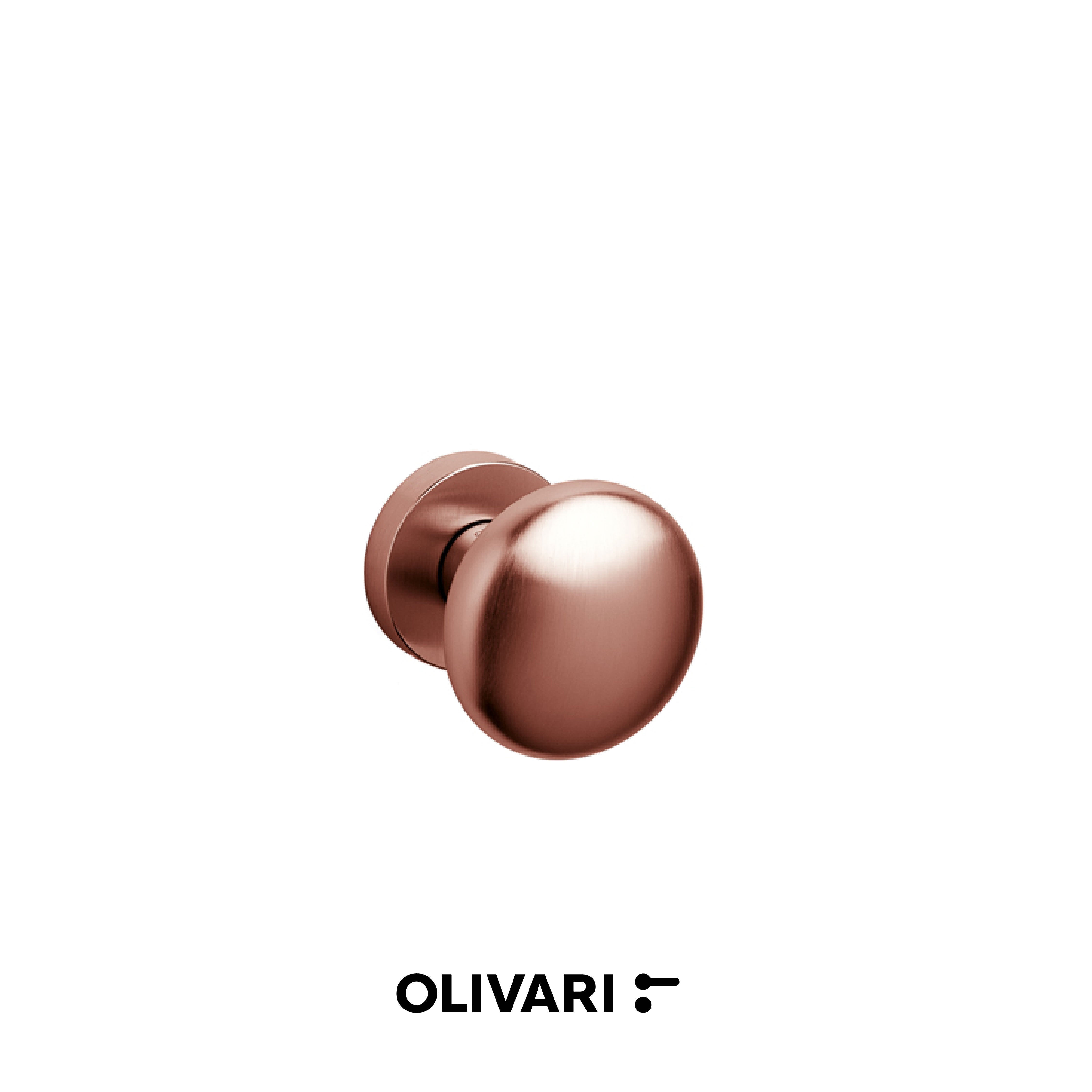 Olivari Edison Ø60 - Central Knobs for Doors