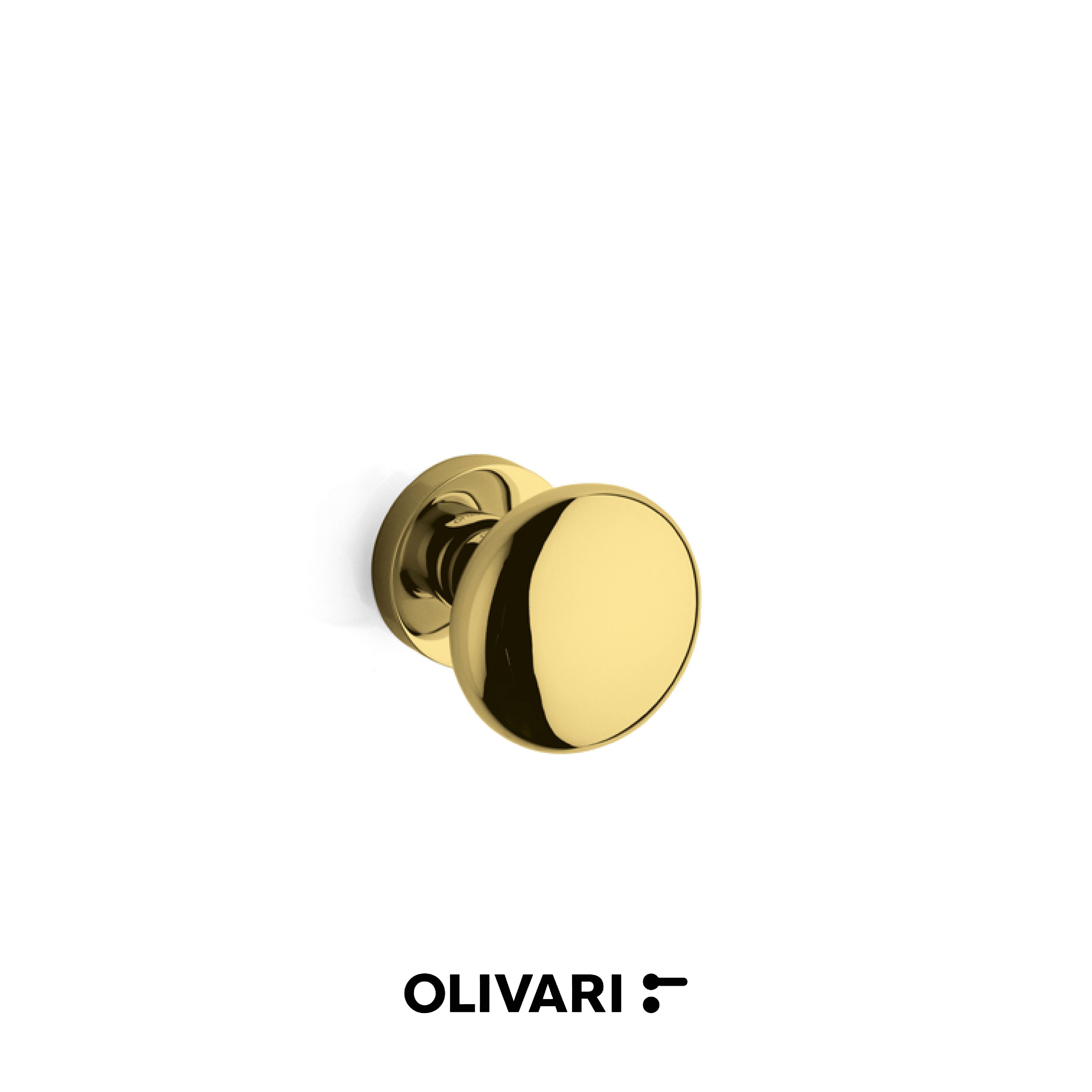 Olivari Edison Ø60 - Central Knobs for Doors