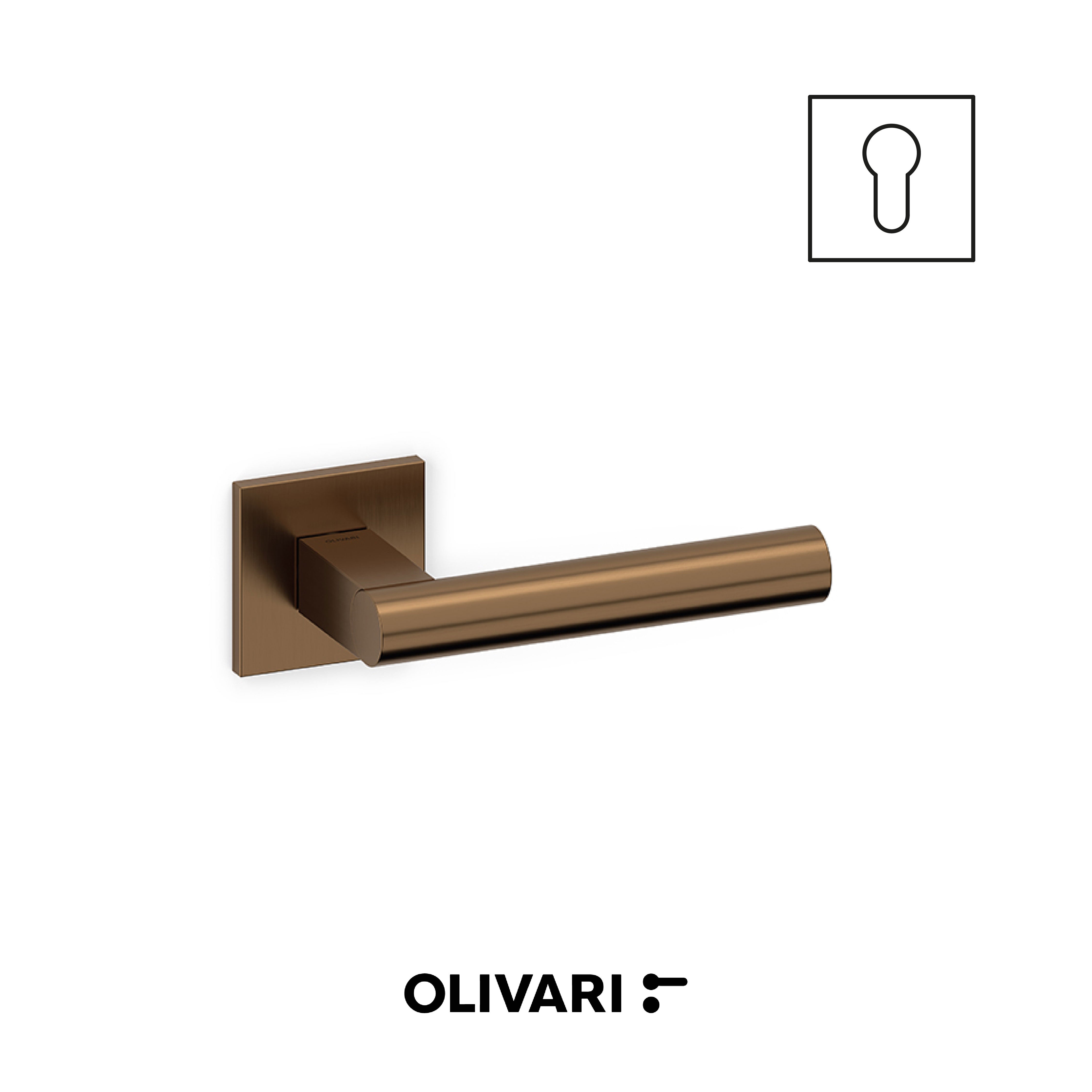 Olivari Euclide Q - Interior door handle