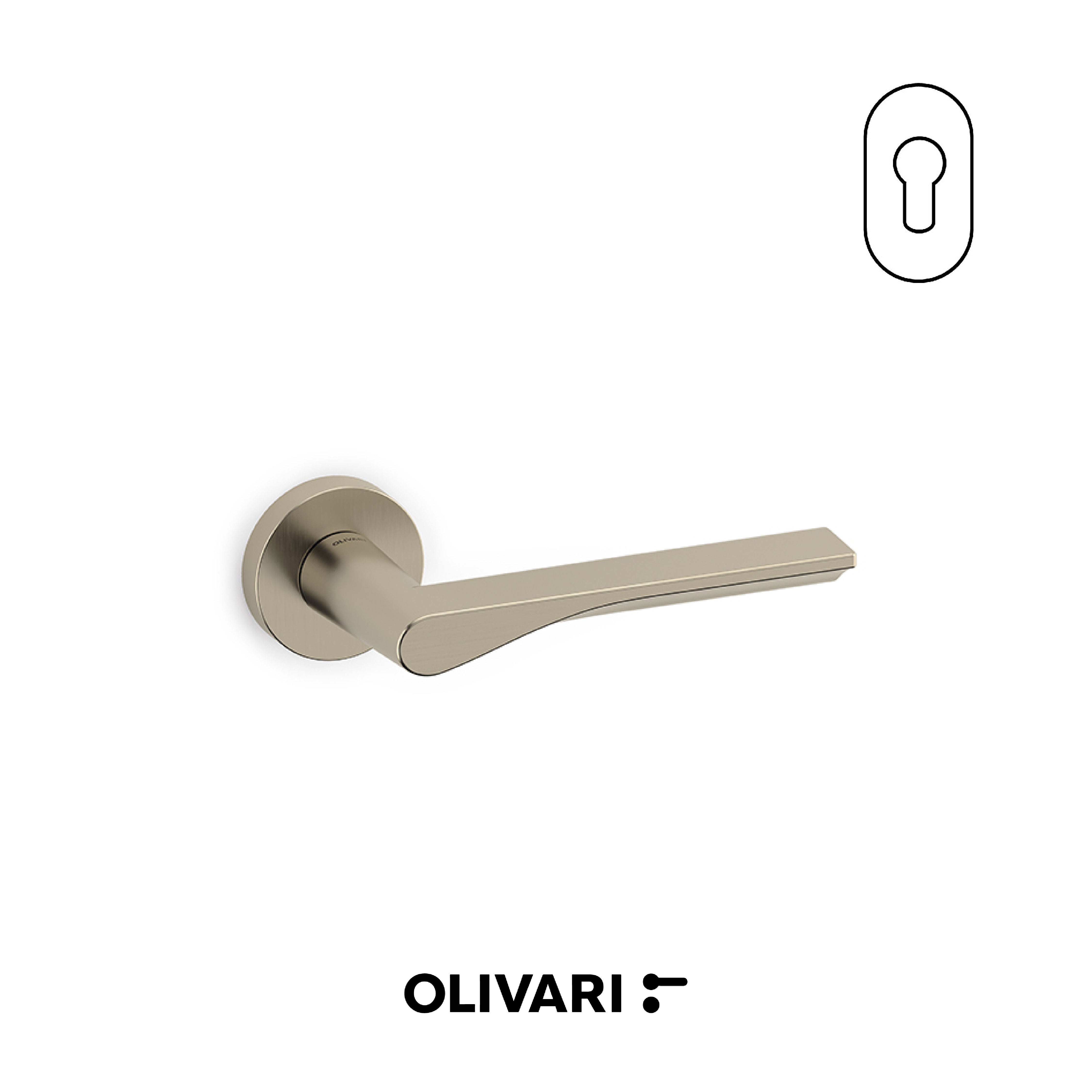Olivari Fin - Interior door handle