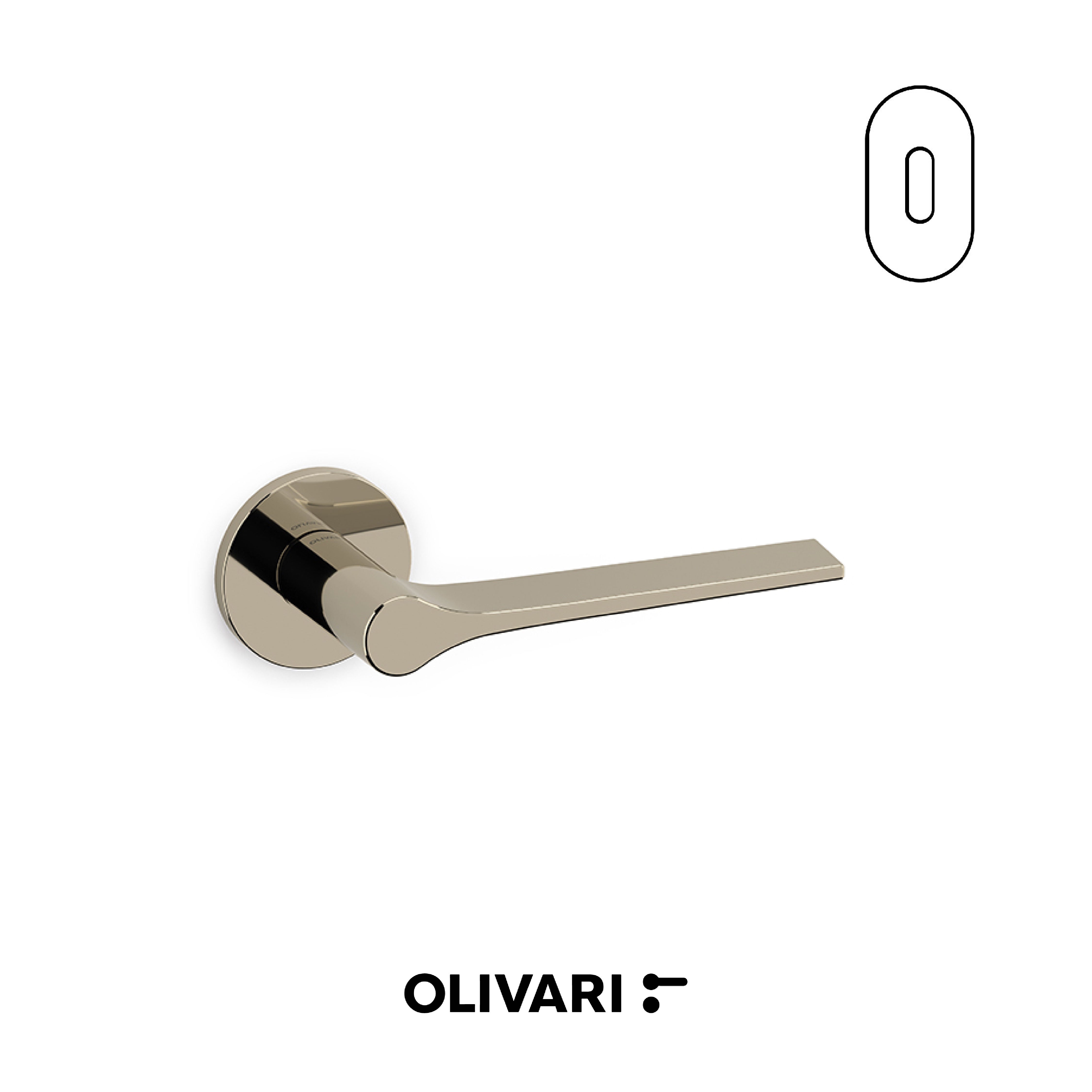Olivari Lama L - Internal Door Handle