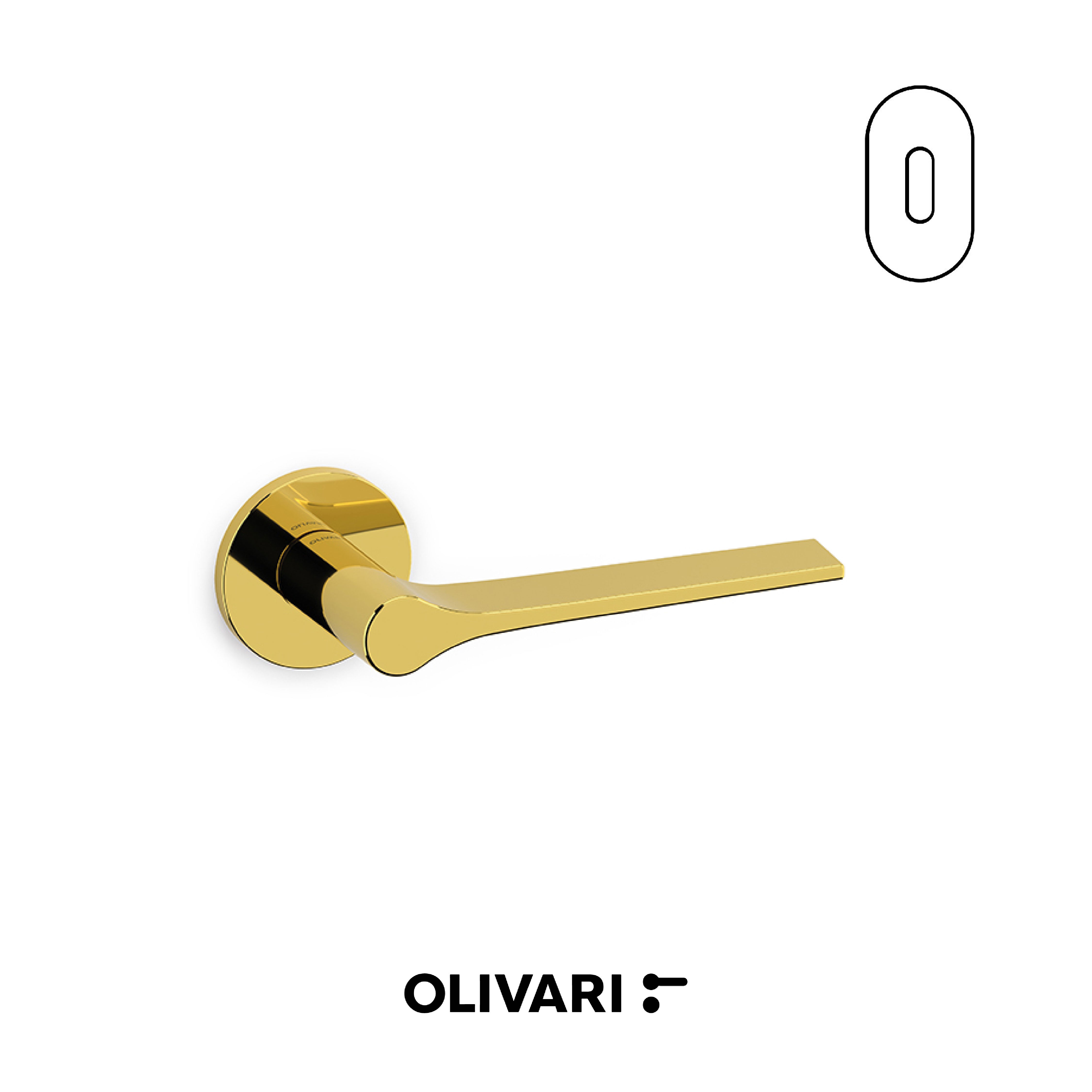 Olivari Lama L - Internal Door Handle