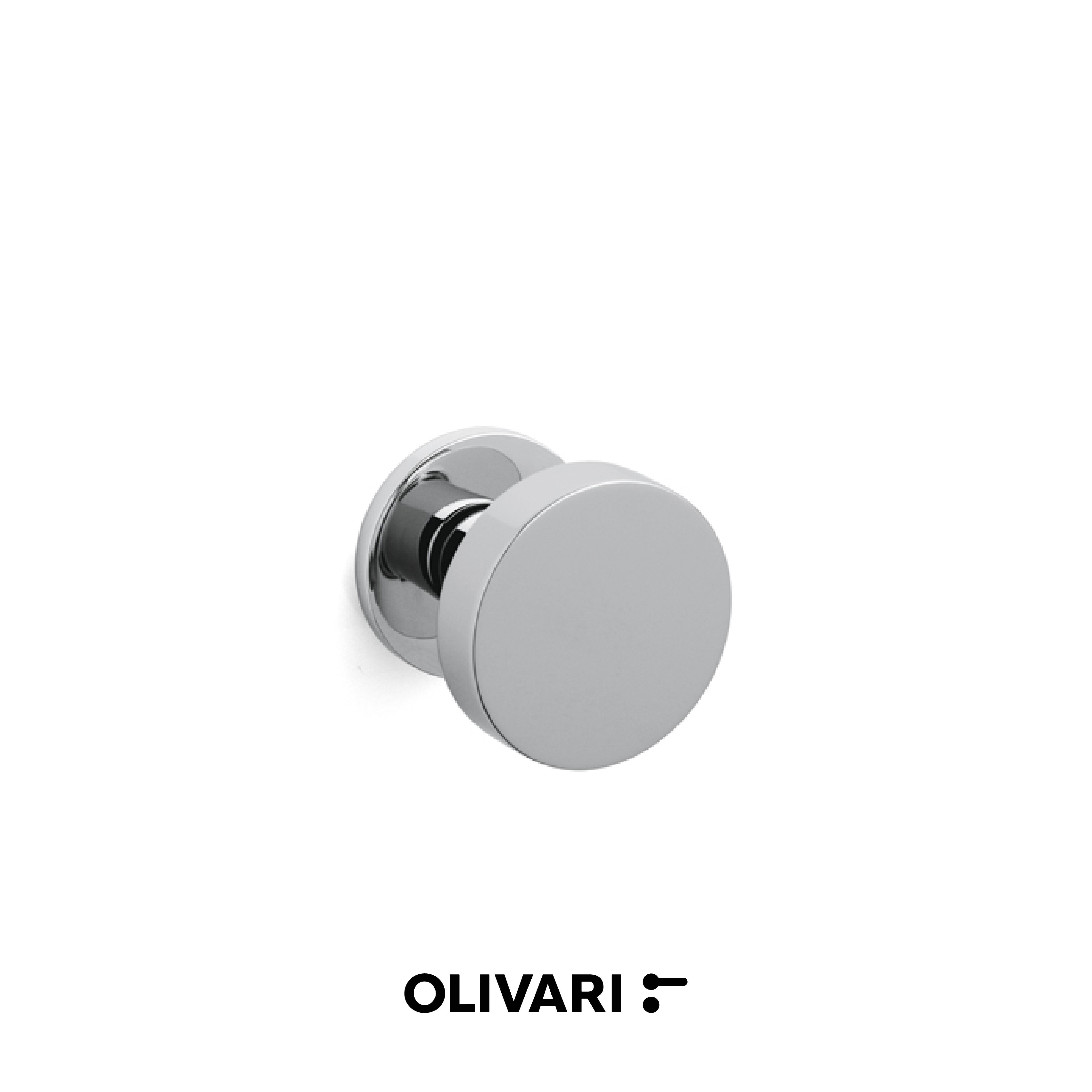 Olivari Link Bassa - Centre door knobs