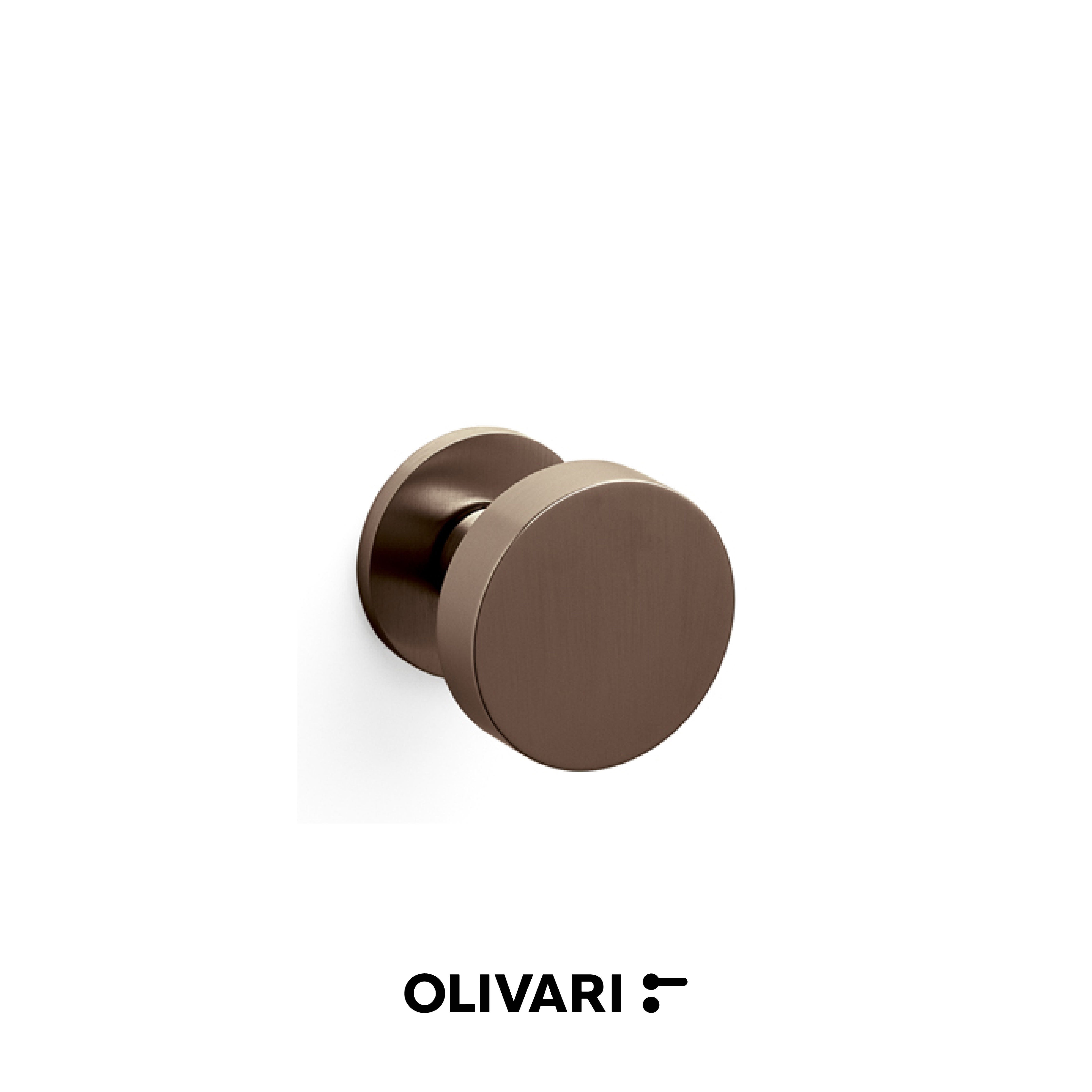 Olivari Link Bassa - Centre door knobs
