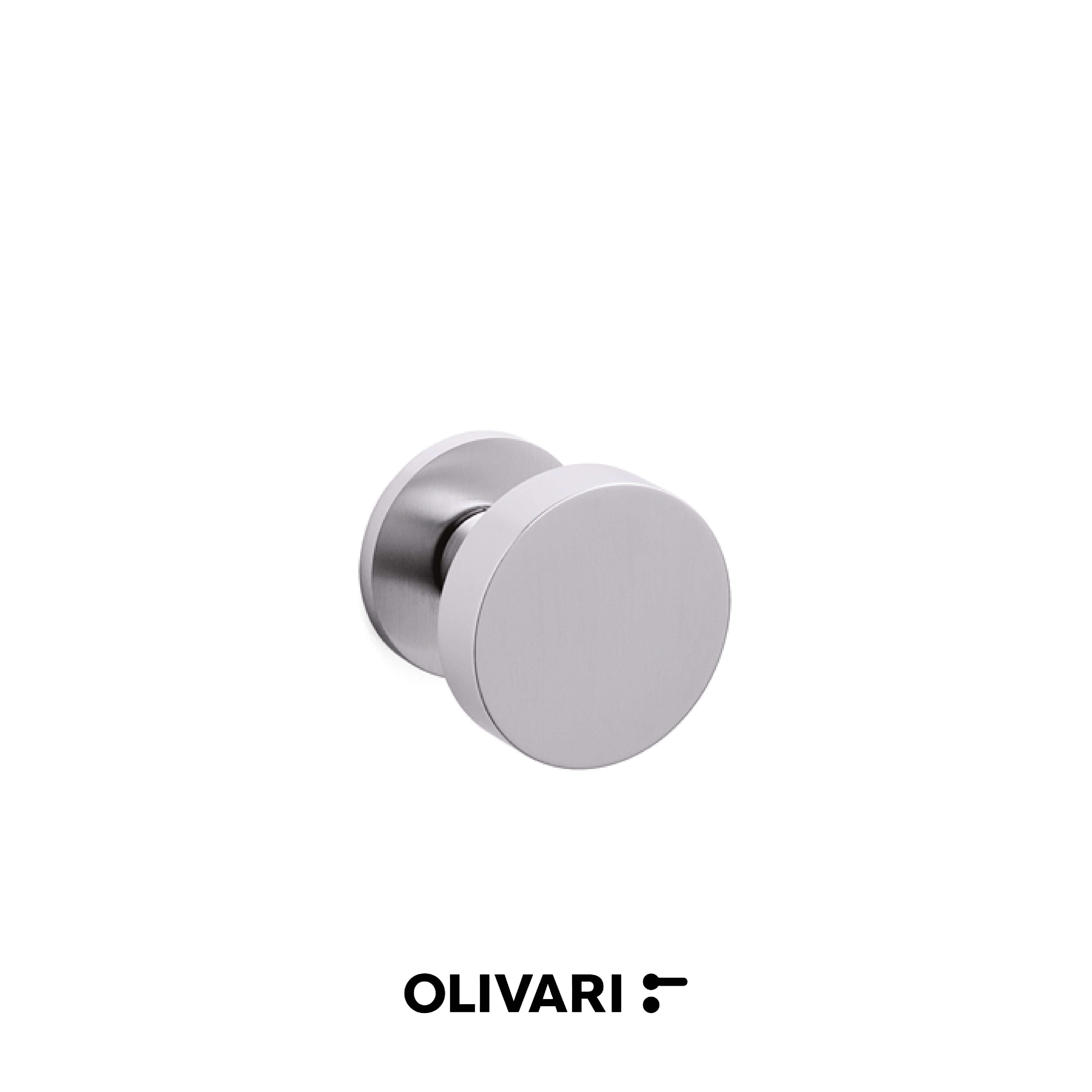 Olivari Link Bassa - Centre door knobs