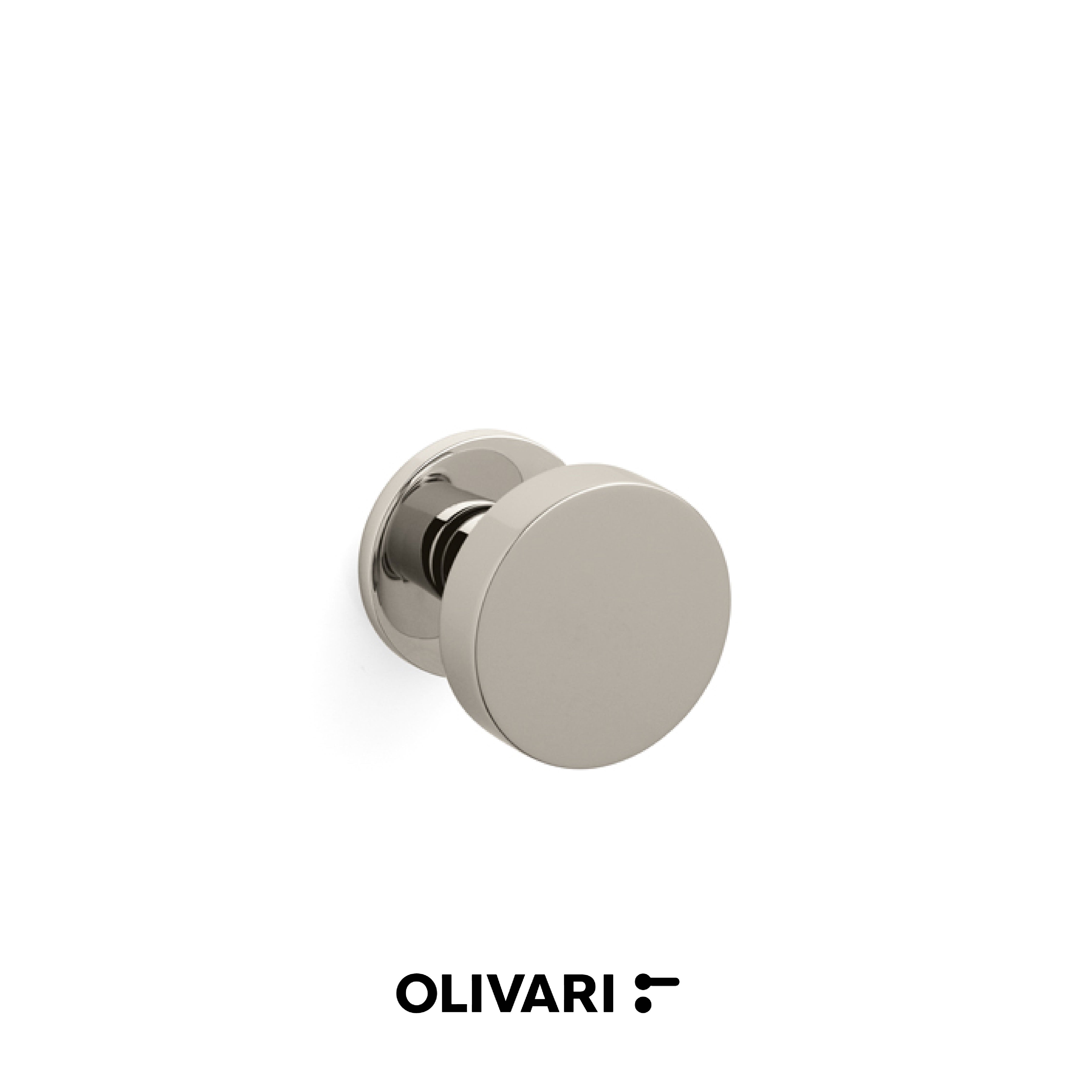Olivari Link Bassa - Centre door knobs
