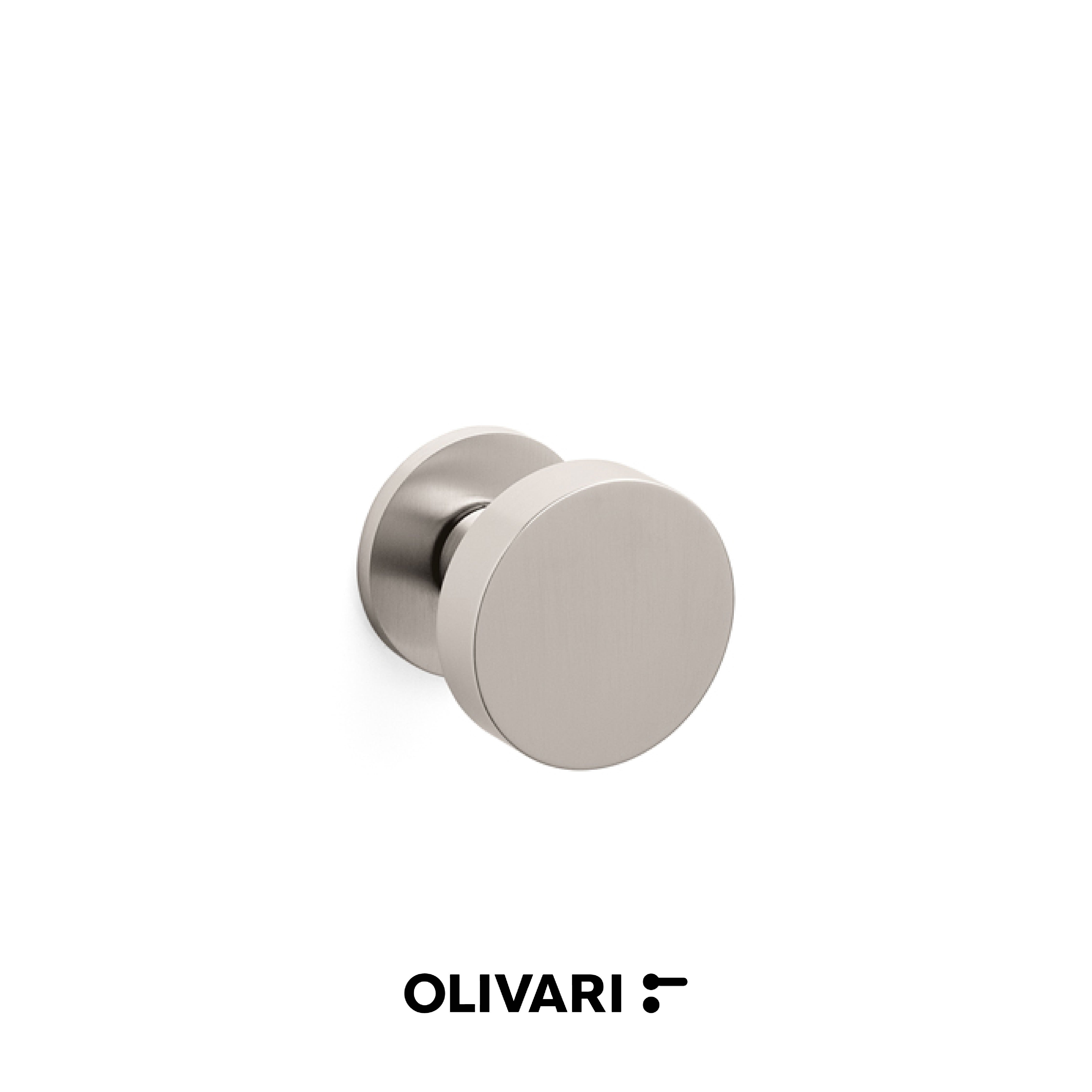 Olivari Link Bassa - Centre door knobs