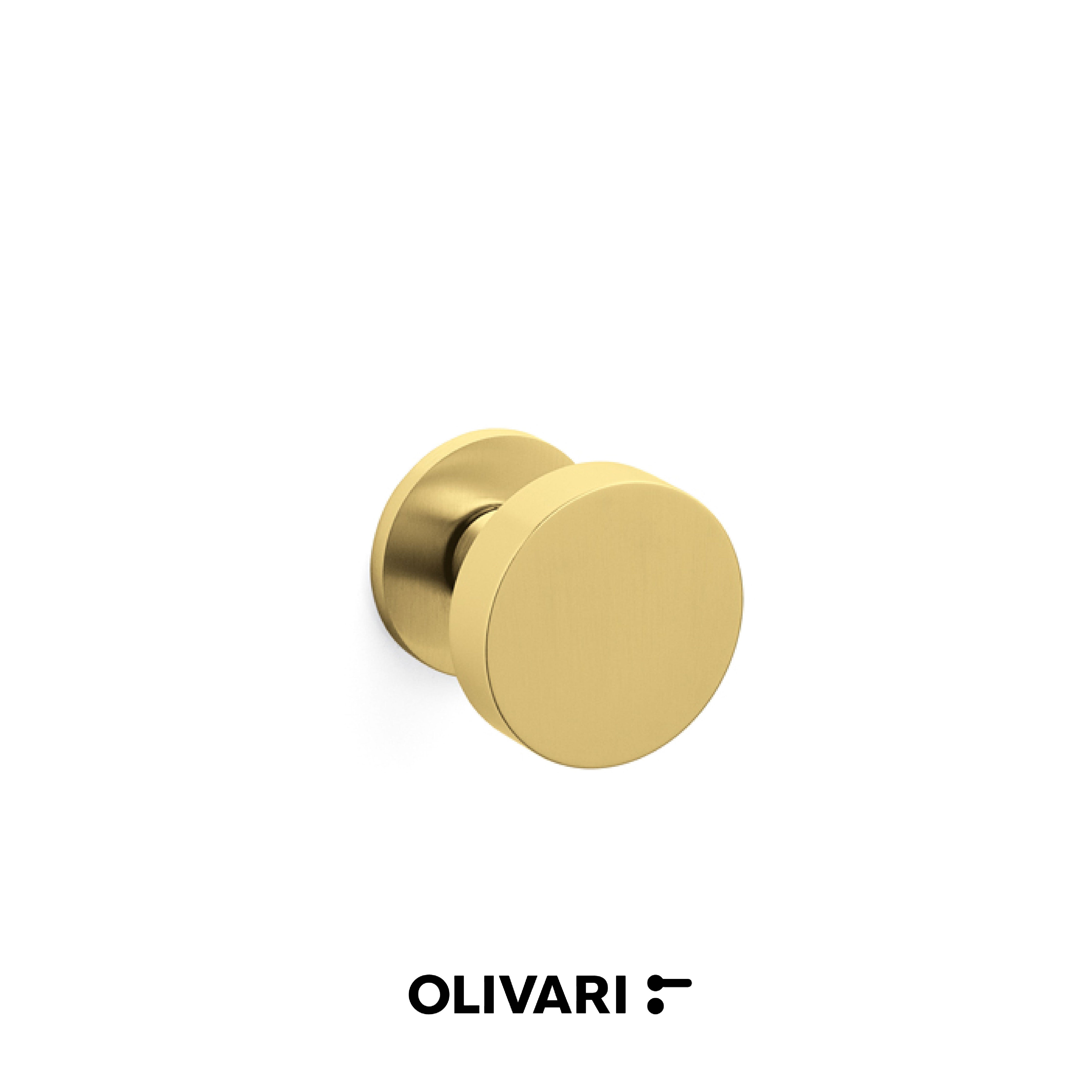 Olivari Link Bassa - Centre door knobs