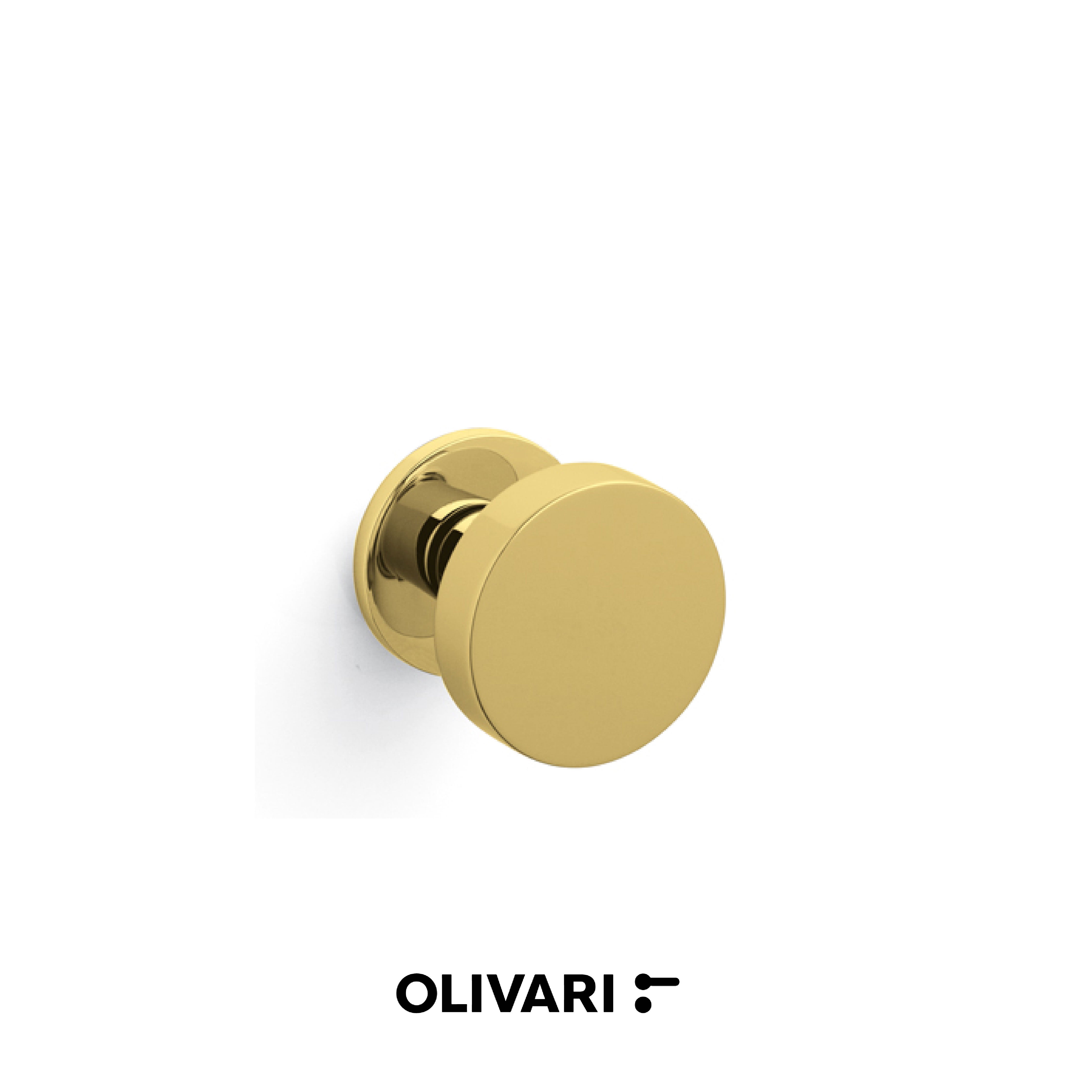 Olivari Link Bassa - Centre door knobs