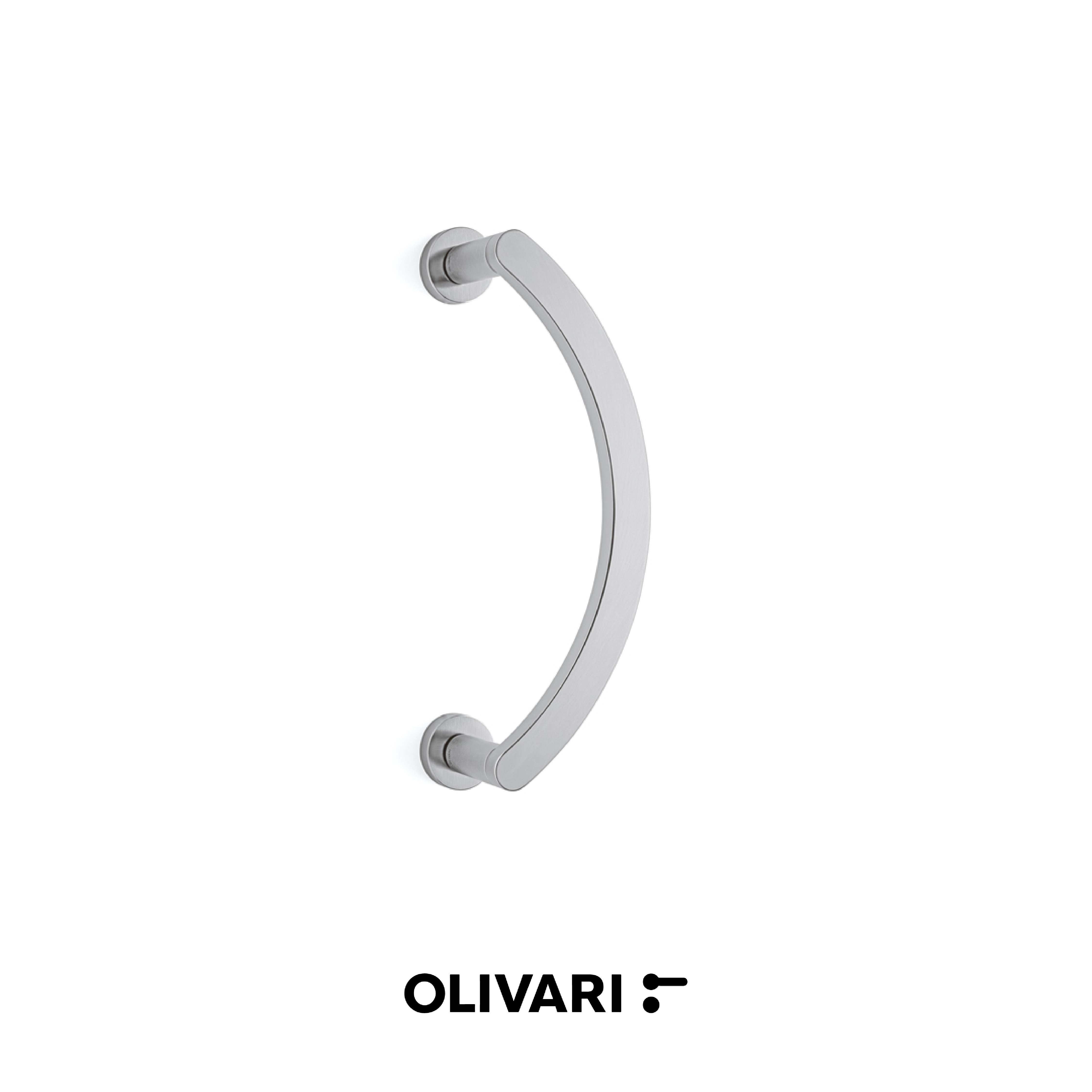Olivari Link - Offset pull handle for doors and gates
