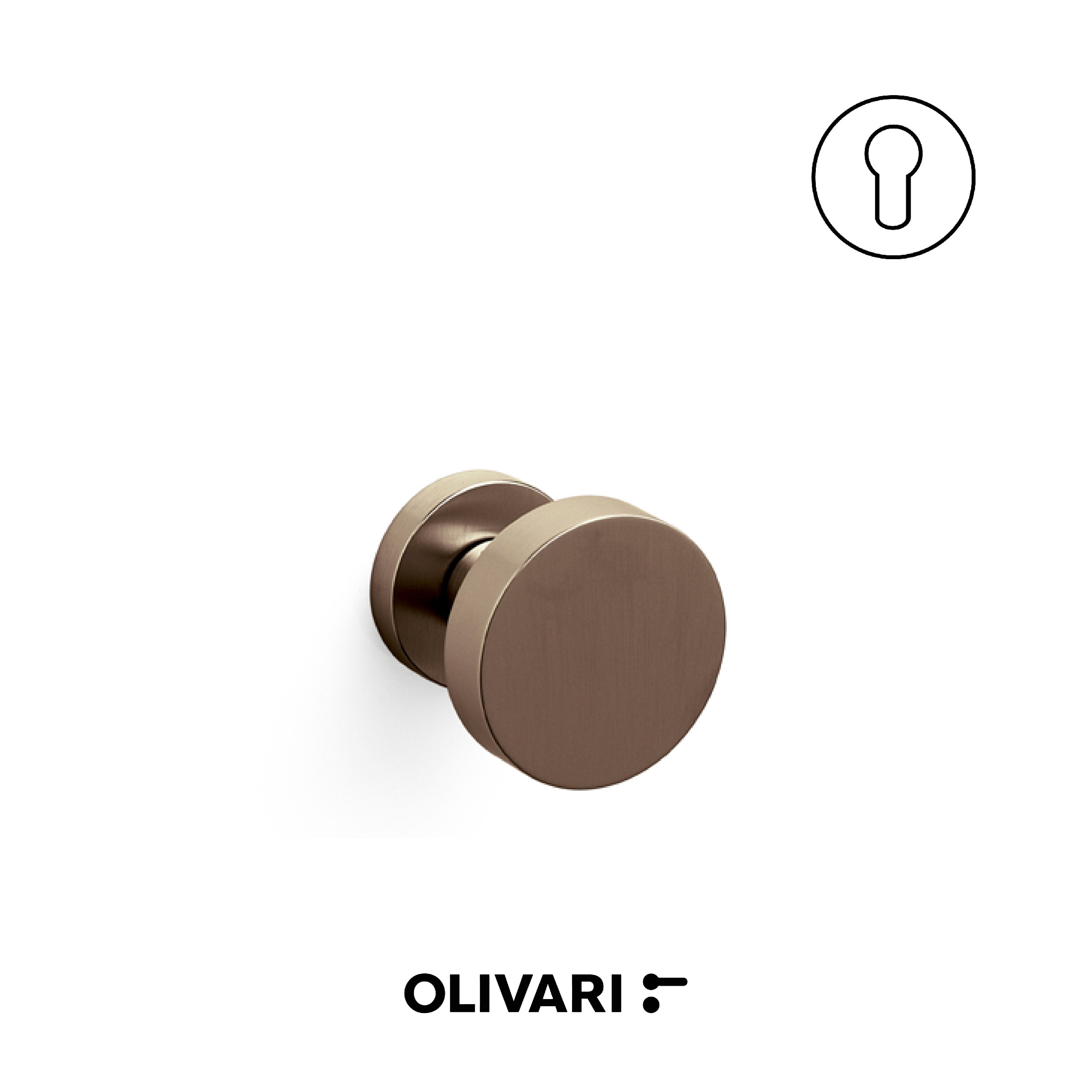 Olivari Link - Central Knobs for Doors