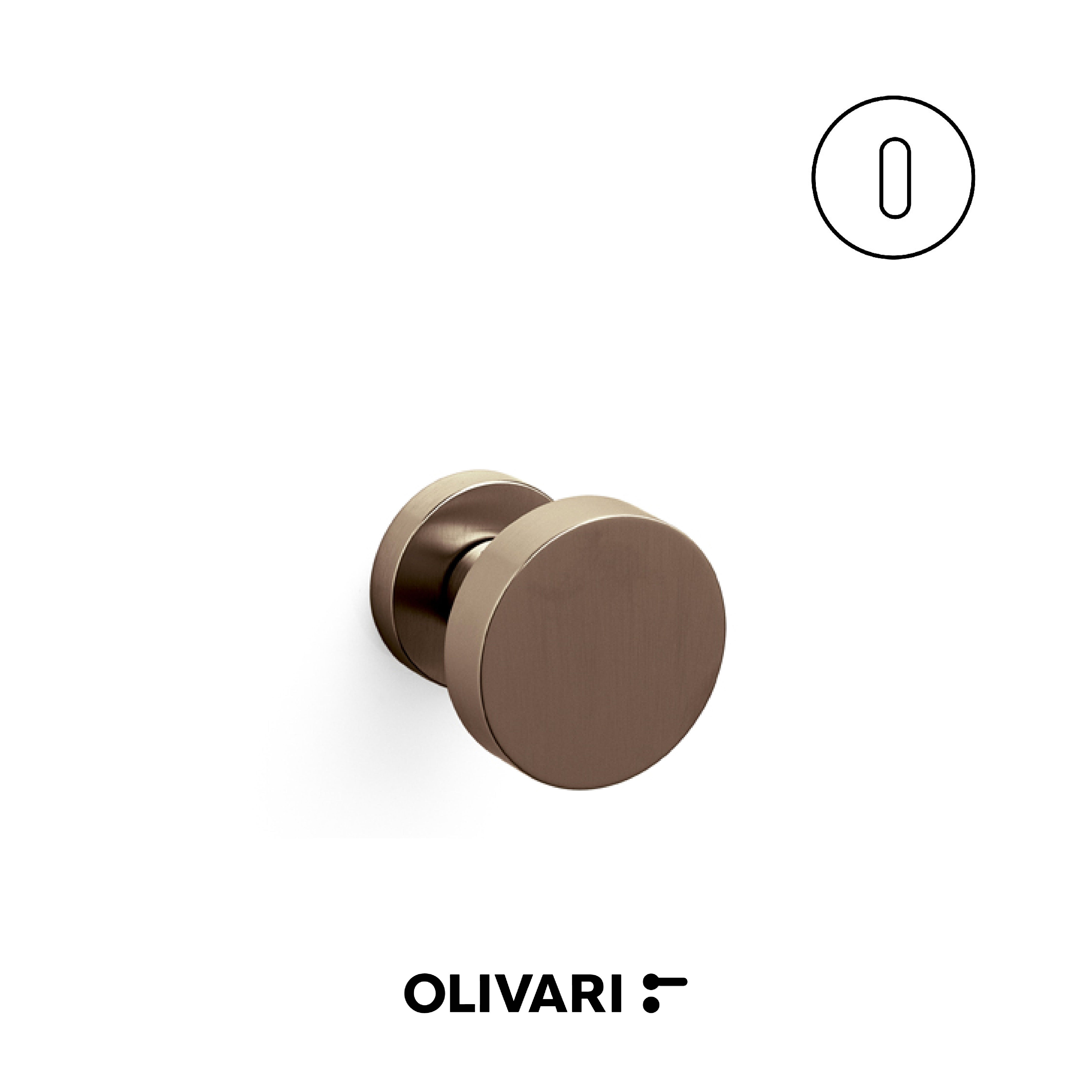 Olivari Link - Central Knobs for Doors