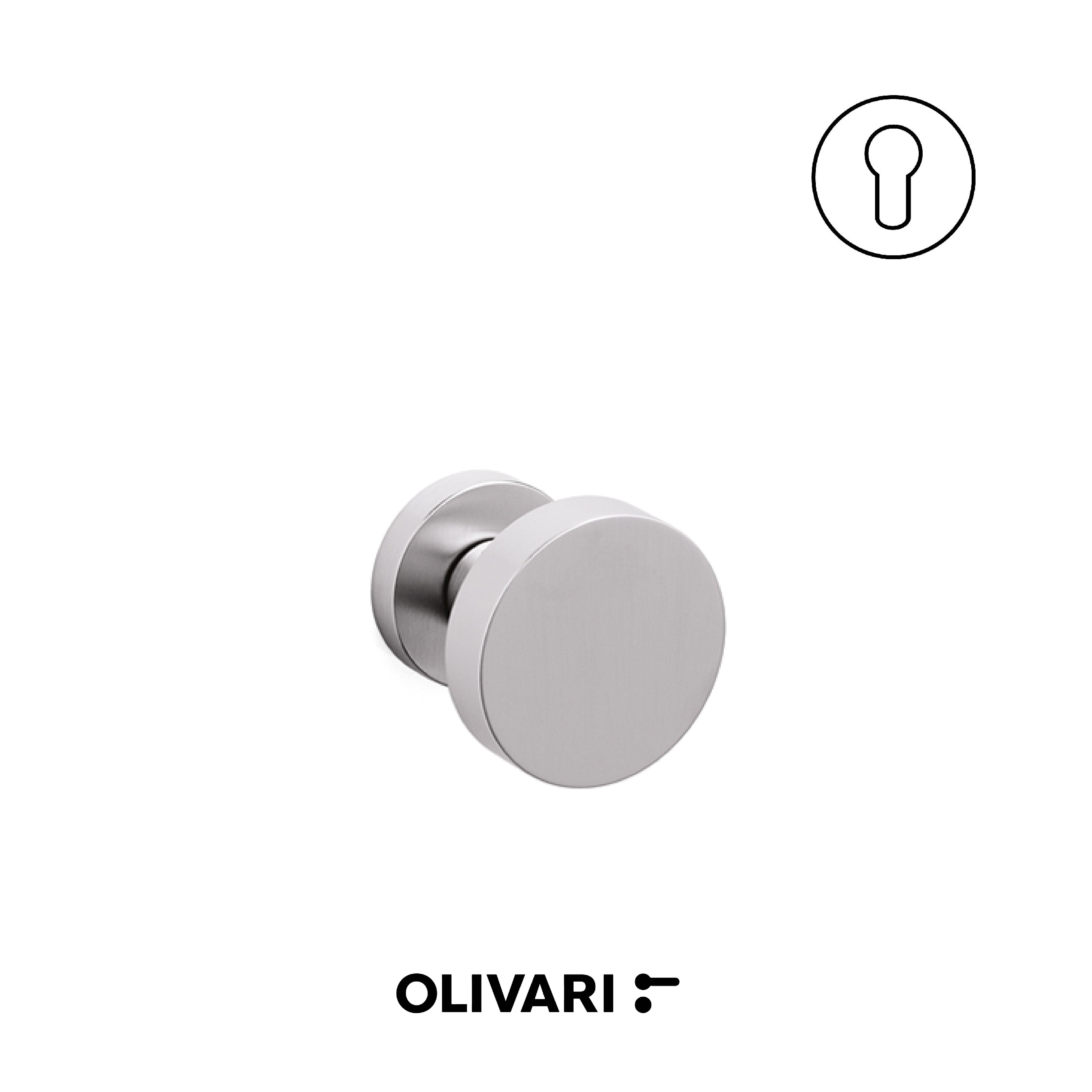 Olivari Link - Central Knobs for Doors