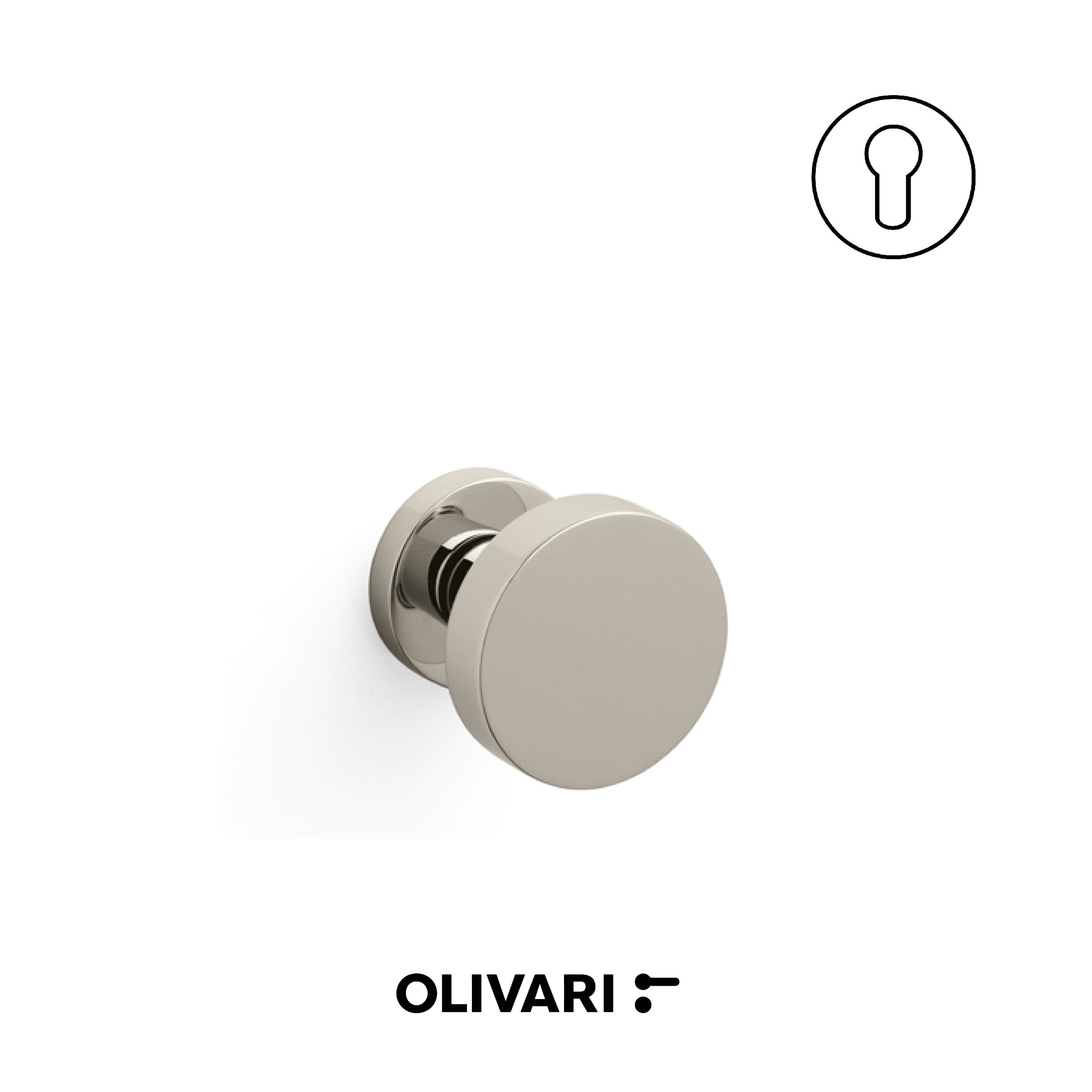 Olivari Link - Central Knobs for Doors