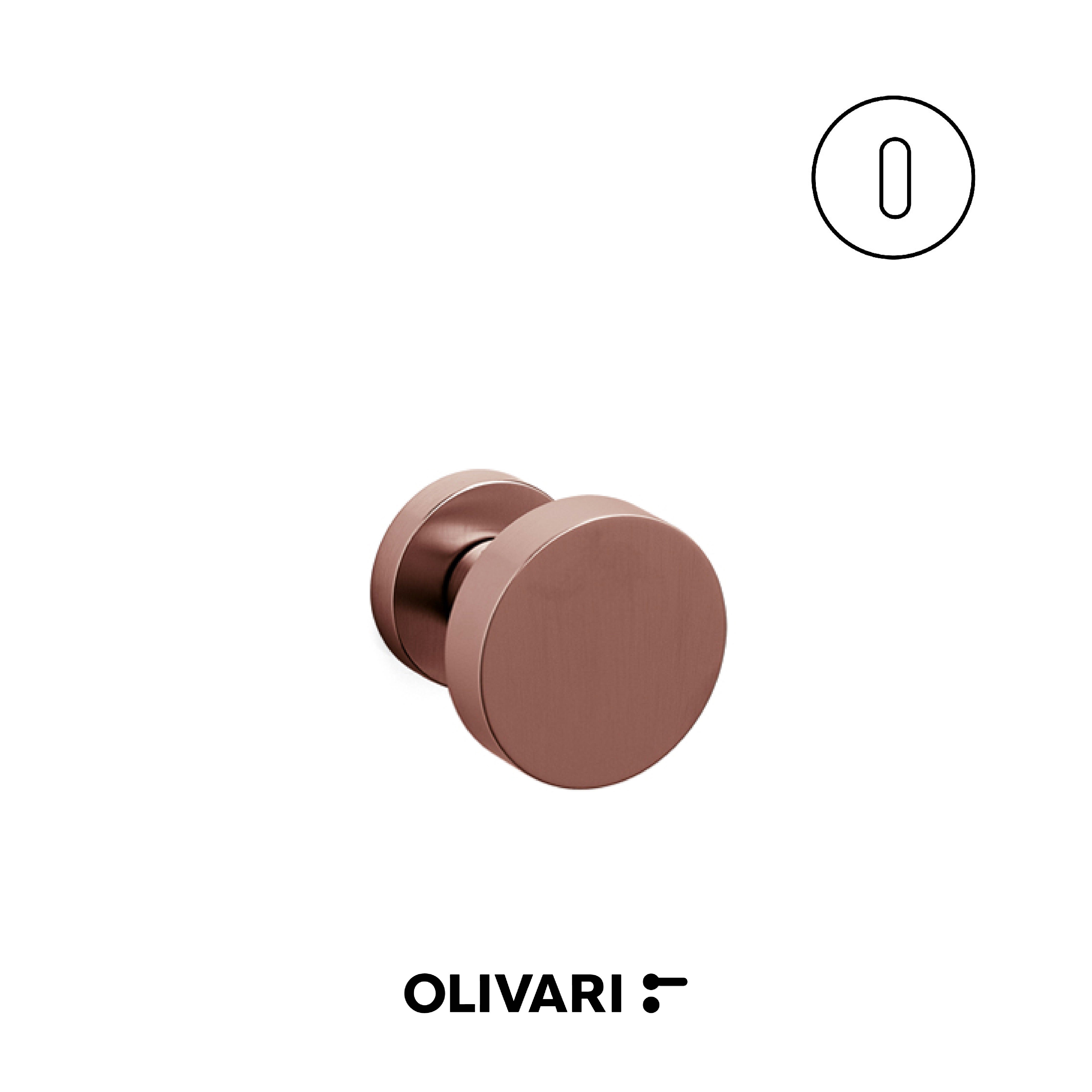 Olivari Link - Central Knobs for Doors