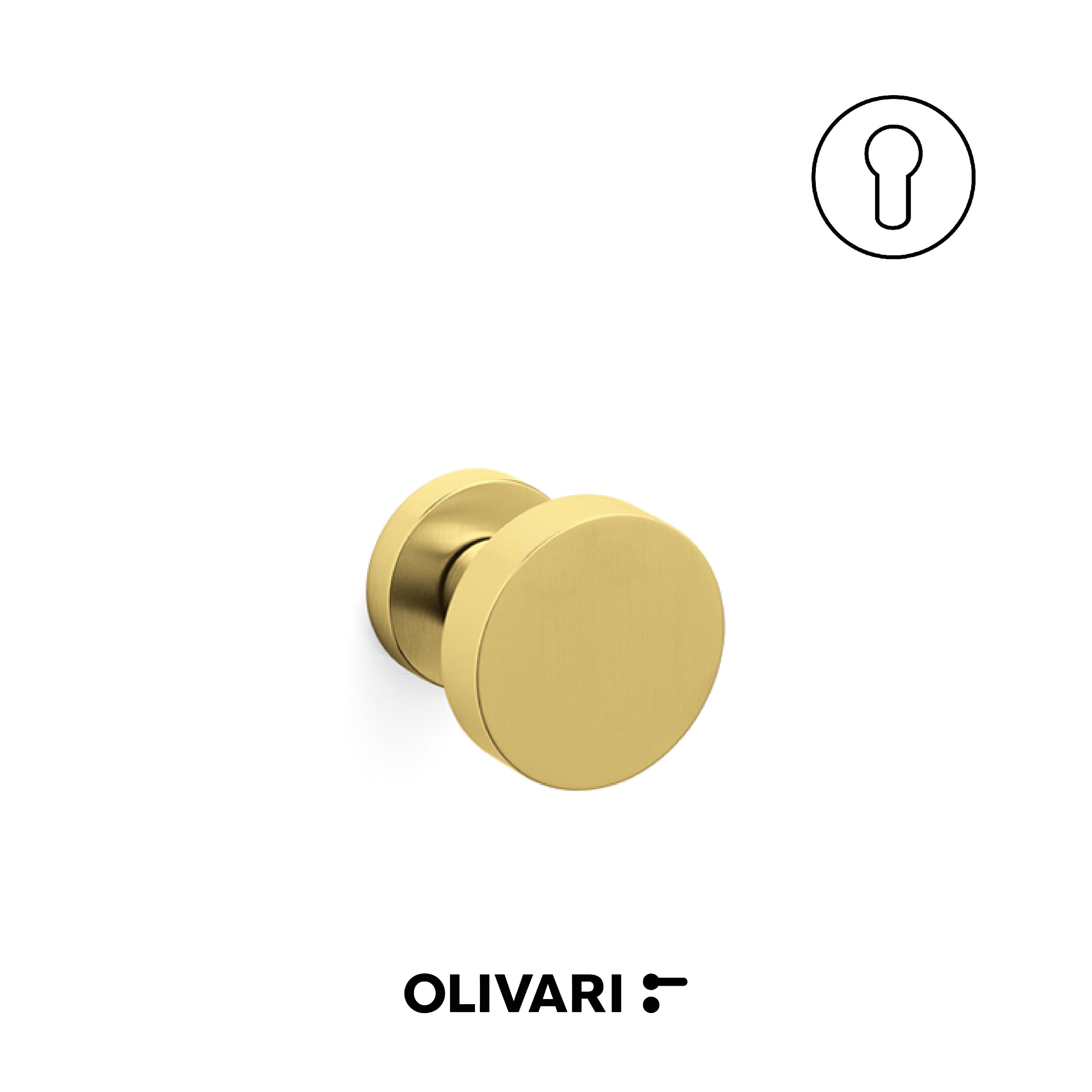 Olivari Link - Central Knobs for Doors