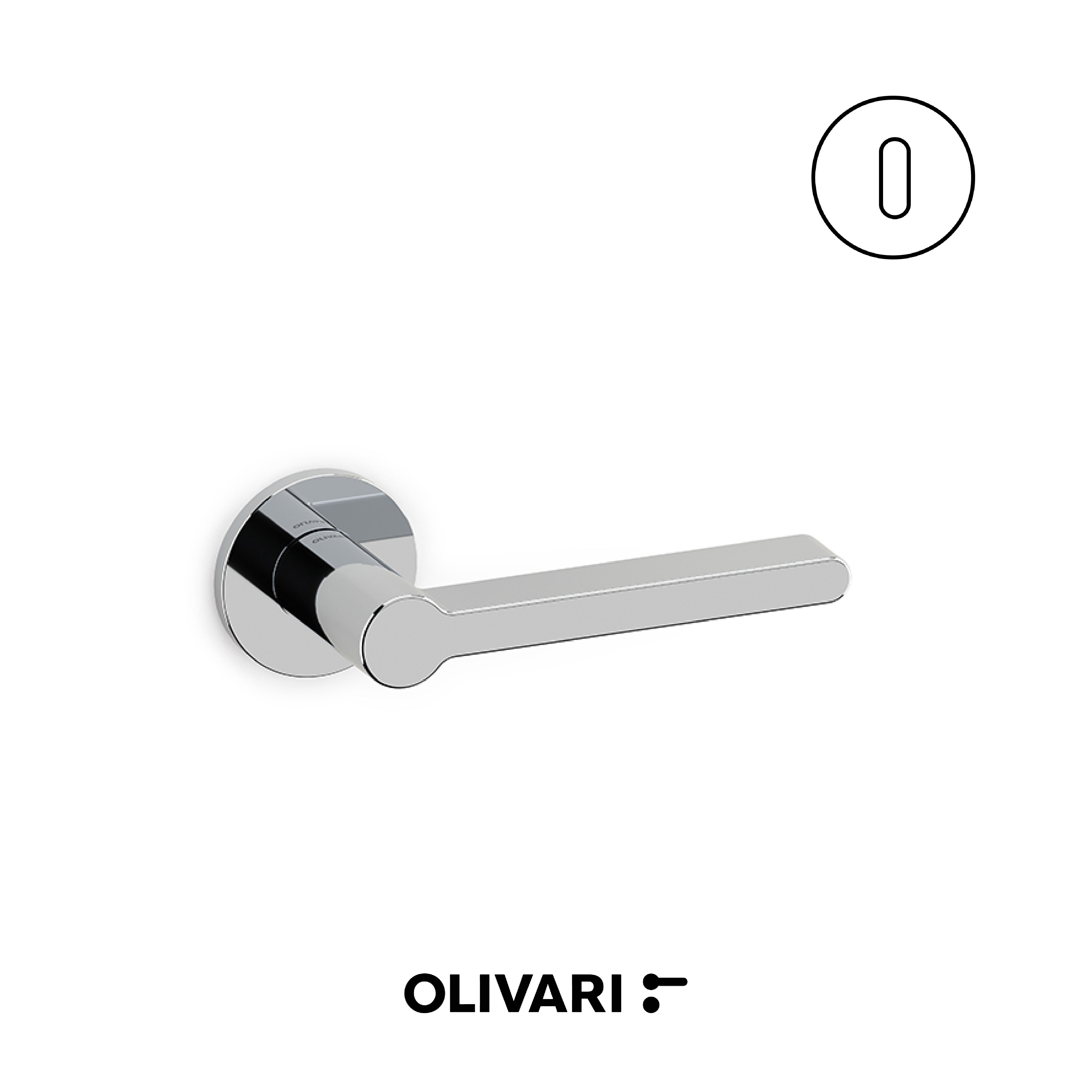 Olivari Logo L - Interior Door Handle