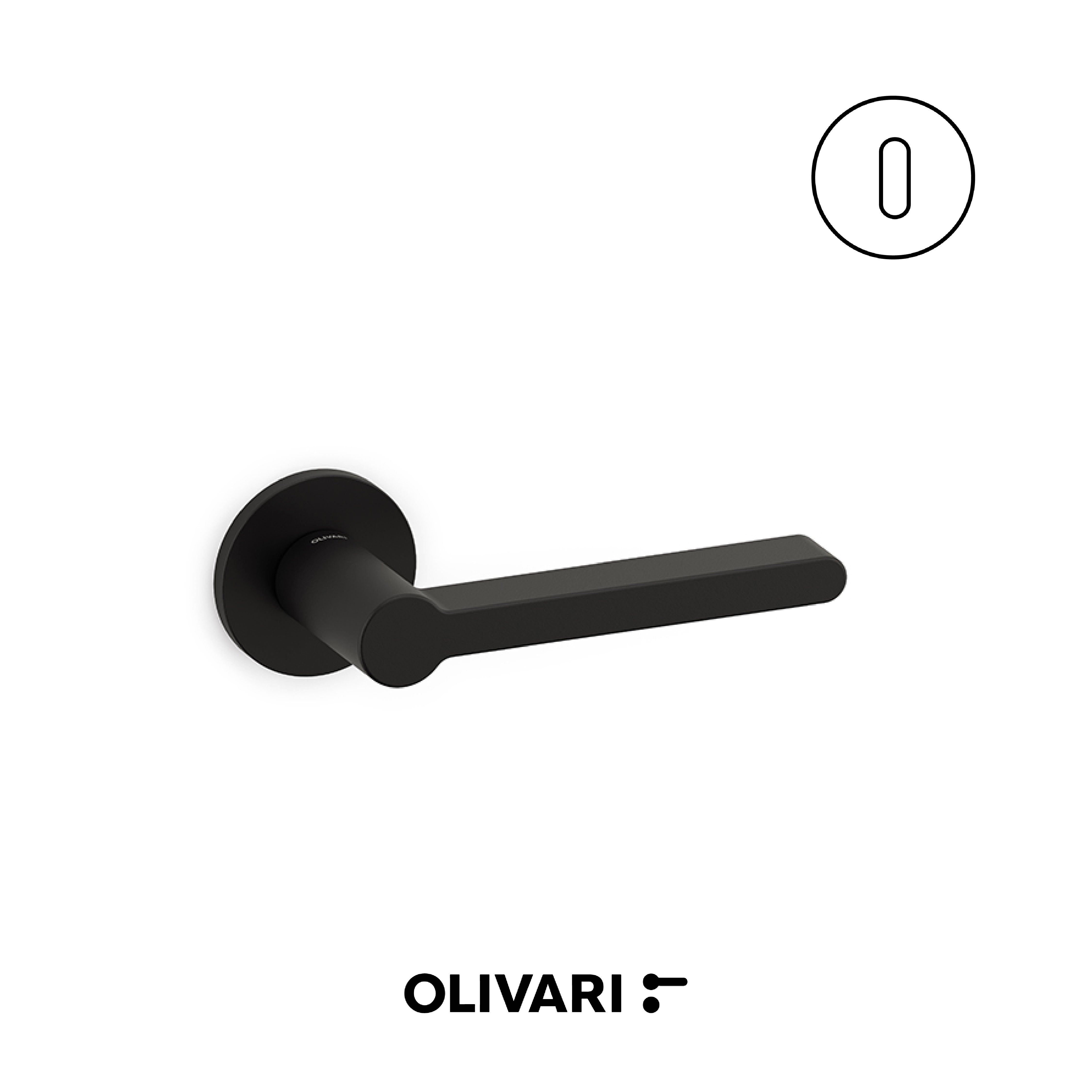 Olivari Logo L - Interior Door Handle