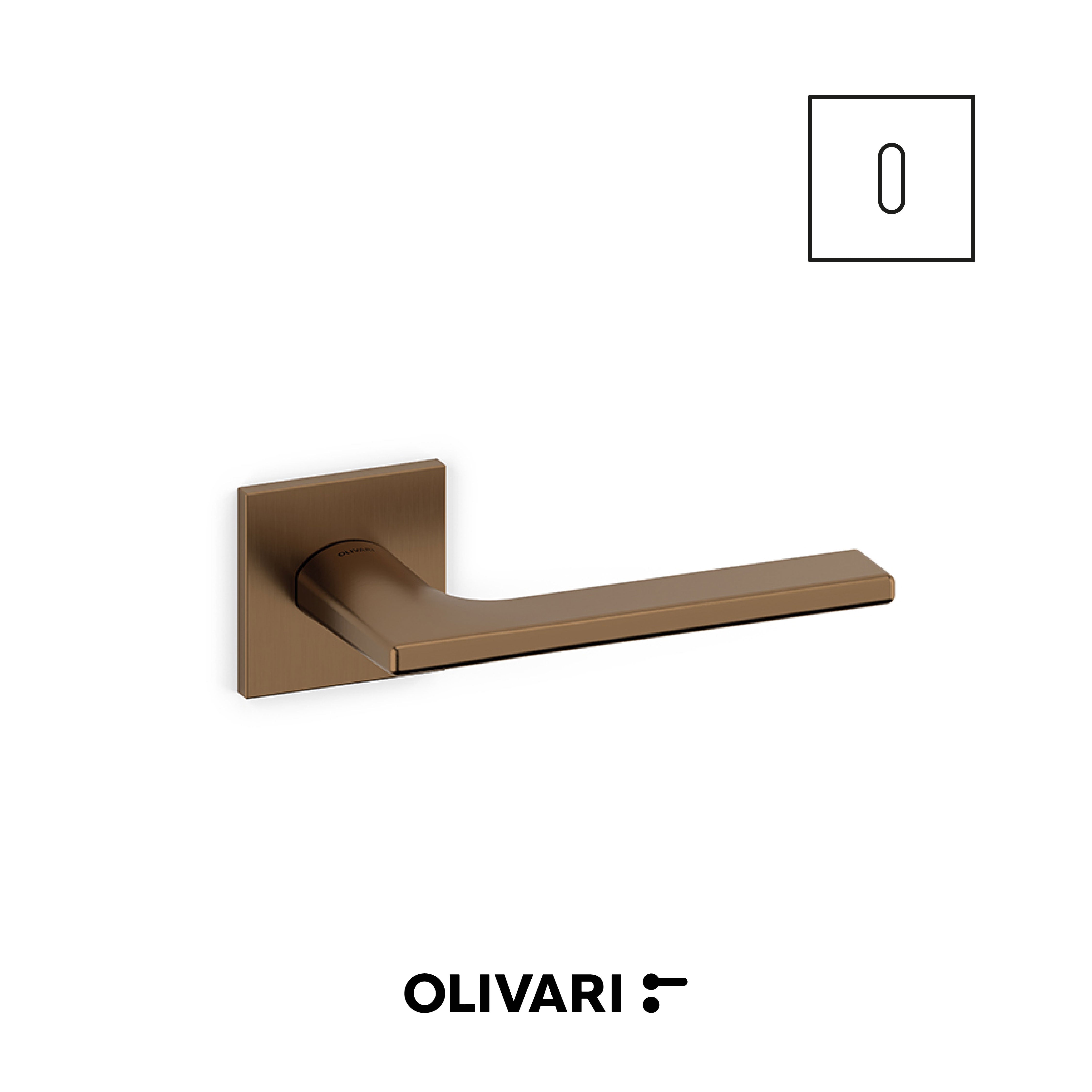 Olivari Lotus Q - Internal Door Handle
