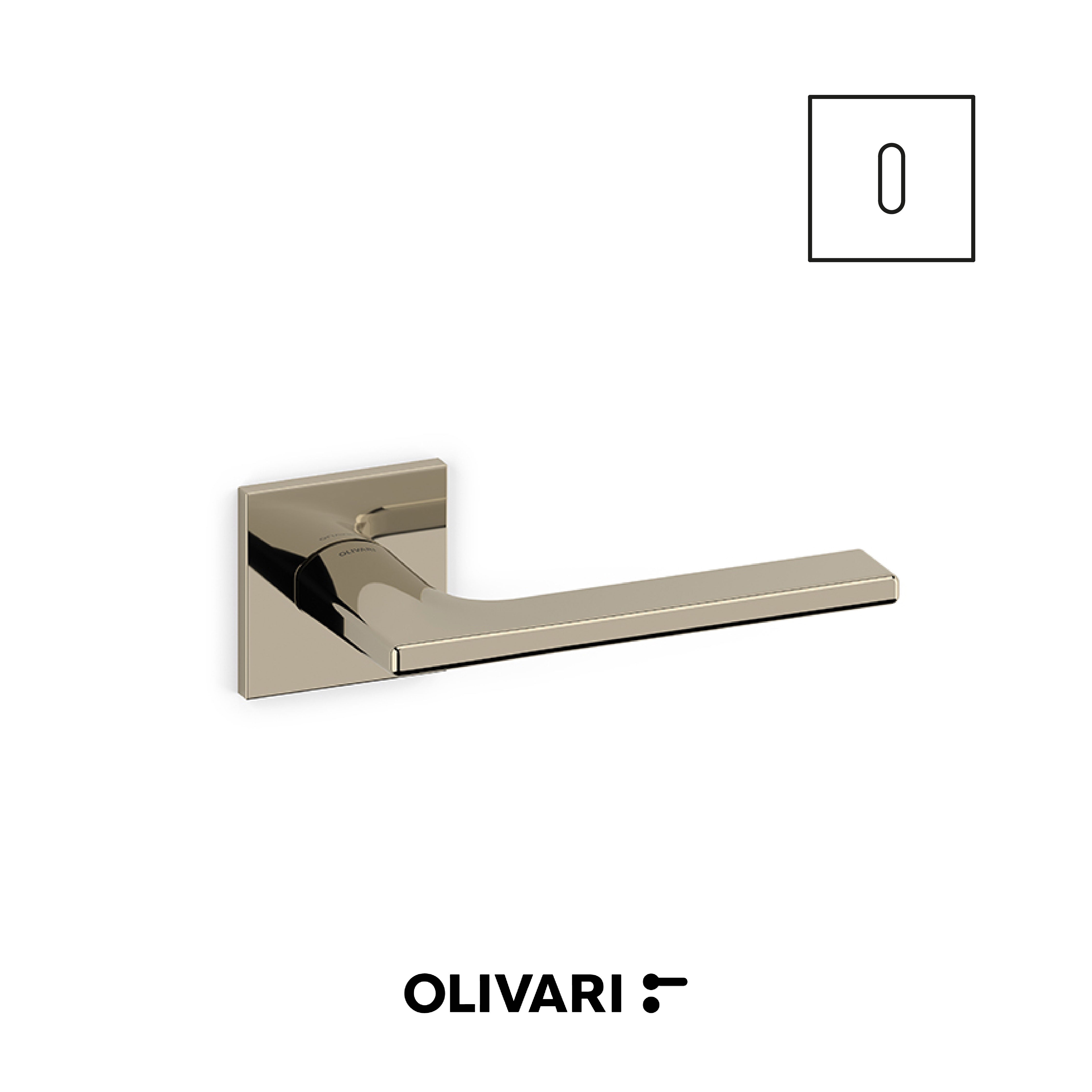 Olivari Lotus Q - Internal Door Handle