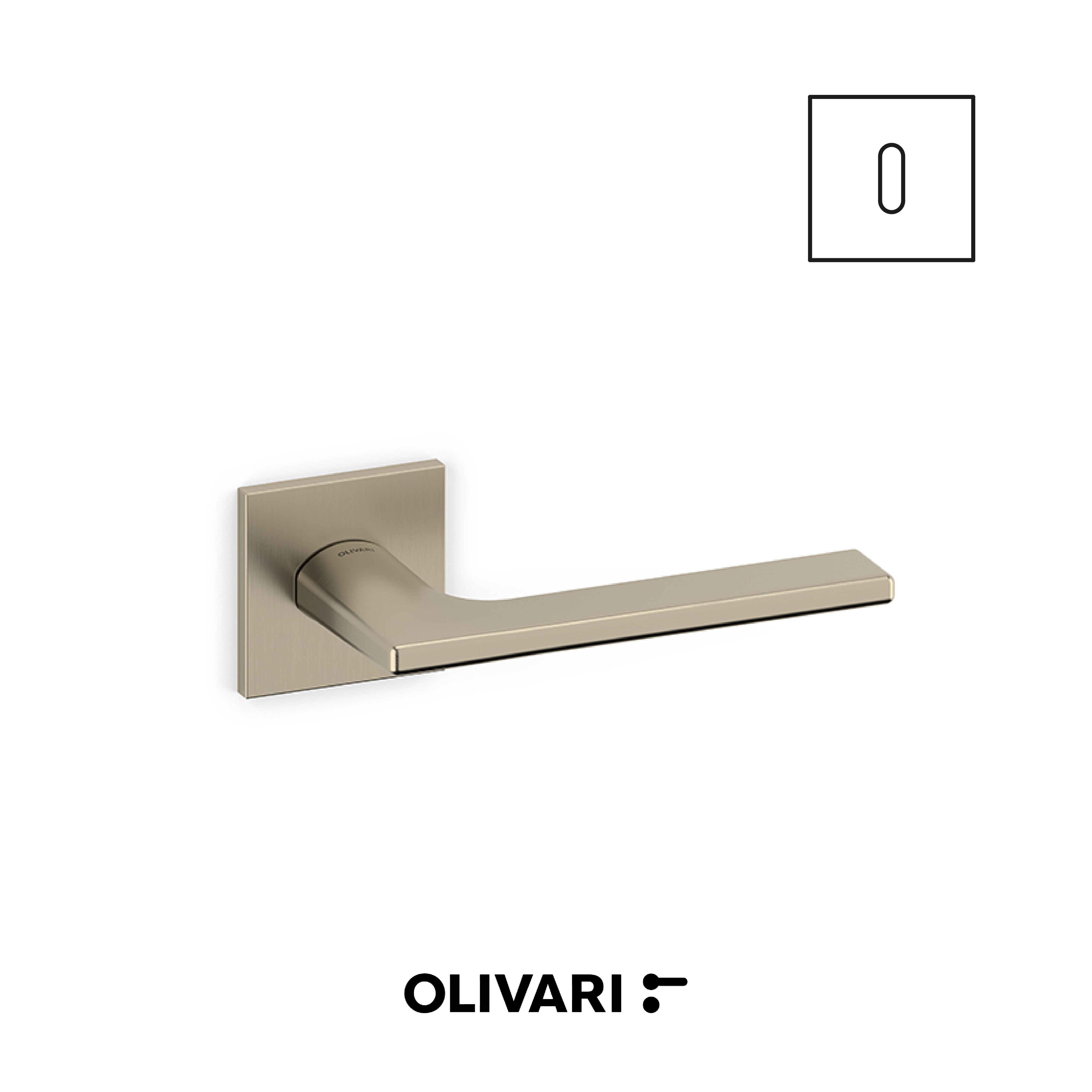 Olivari Lotus Q - Internal Door Handle