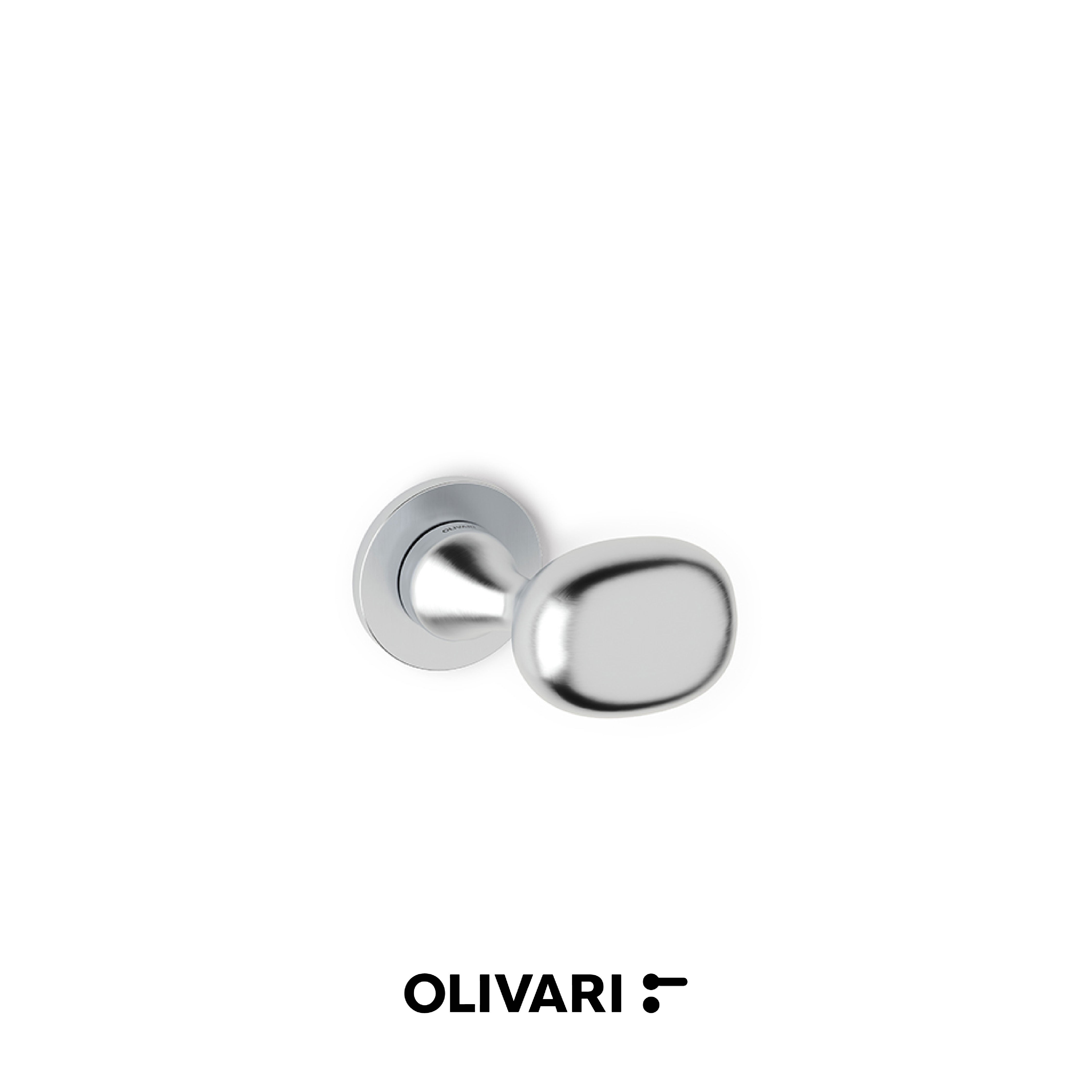 Olivari Melanzana - Cranked door knobs