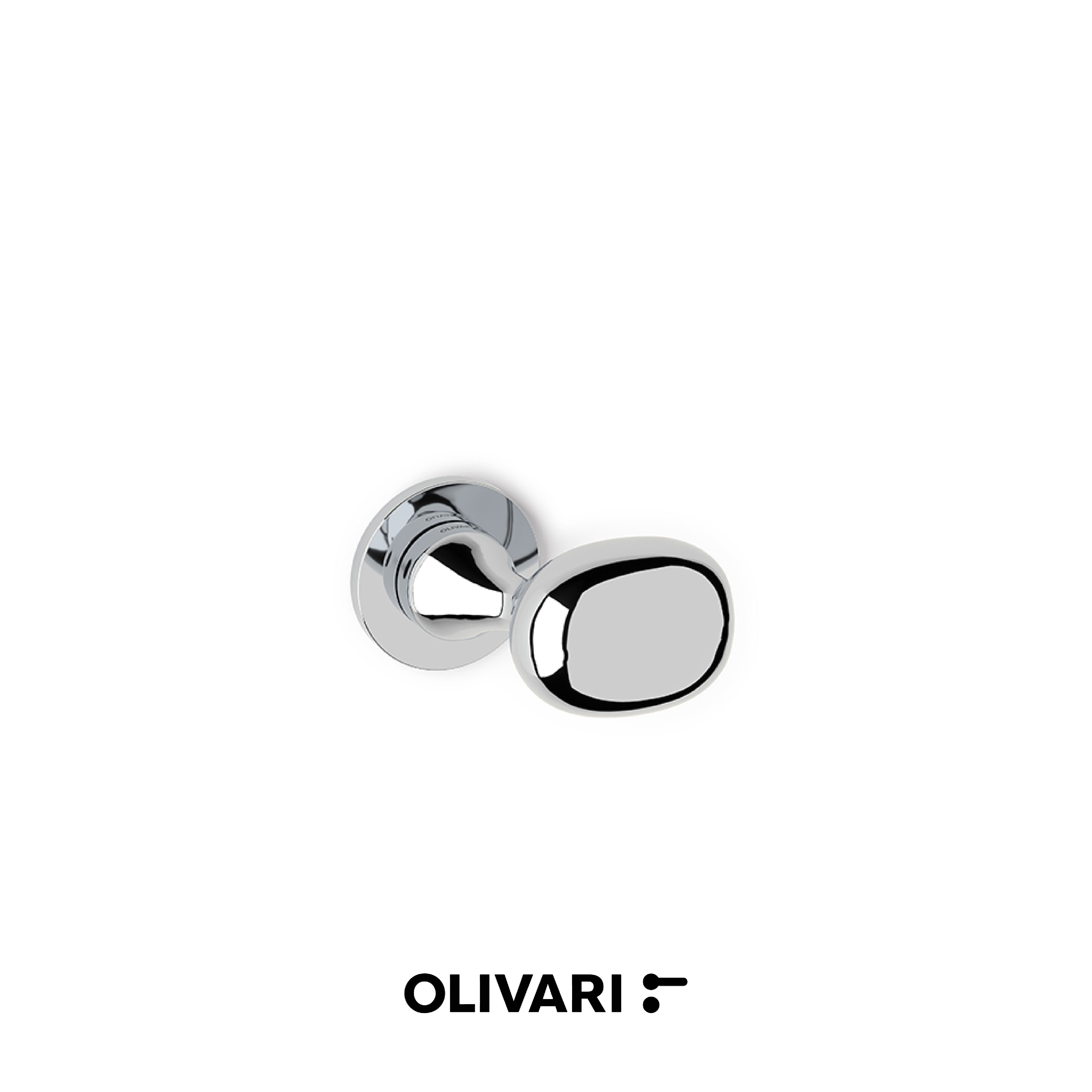 Olivari Melanzana - Cranked door knobs