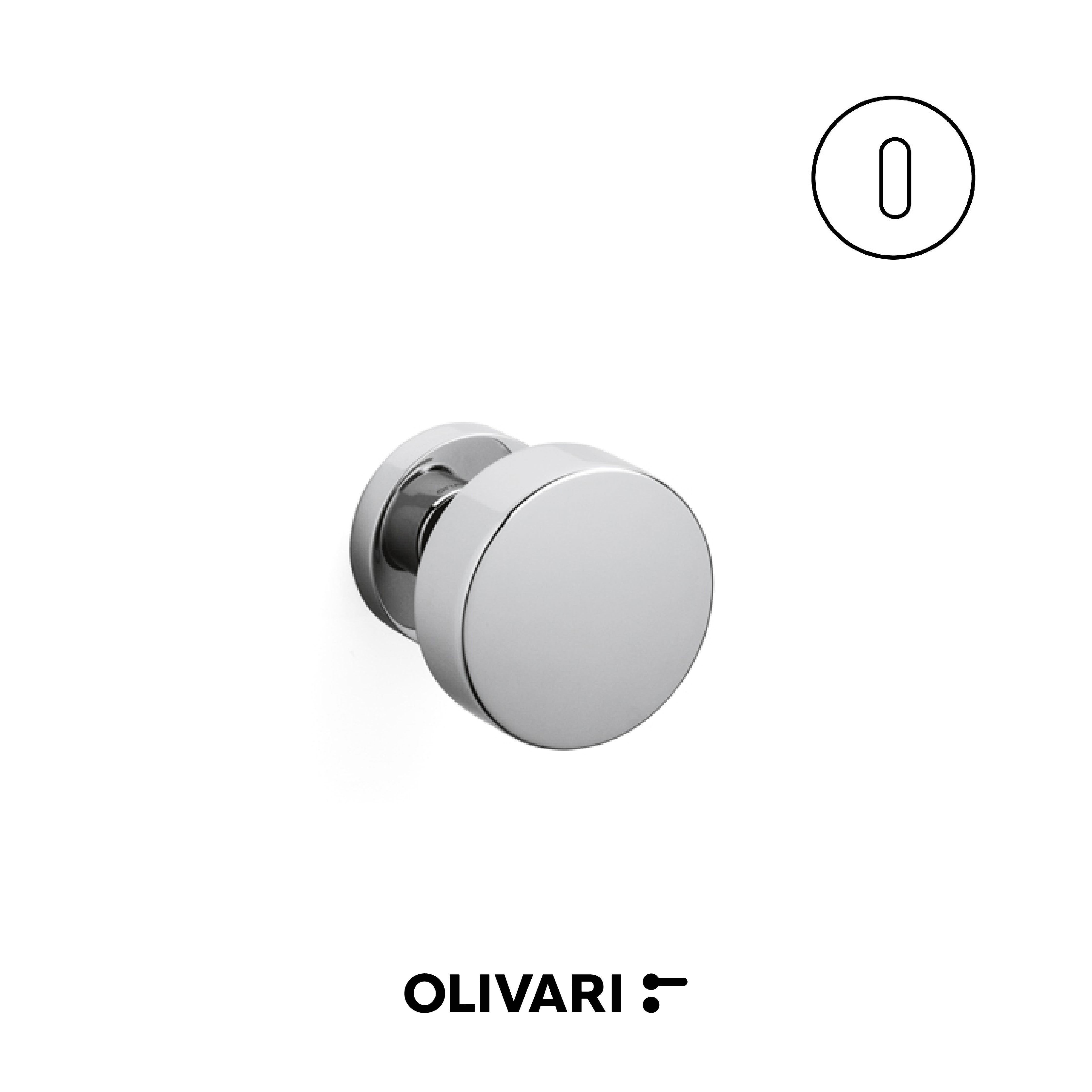 Olivari Oscar - Center door knobs
