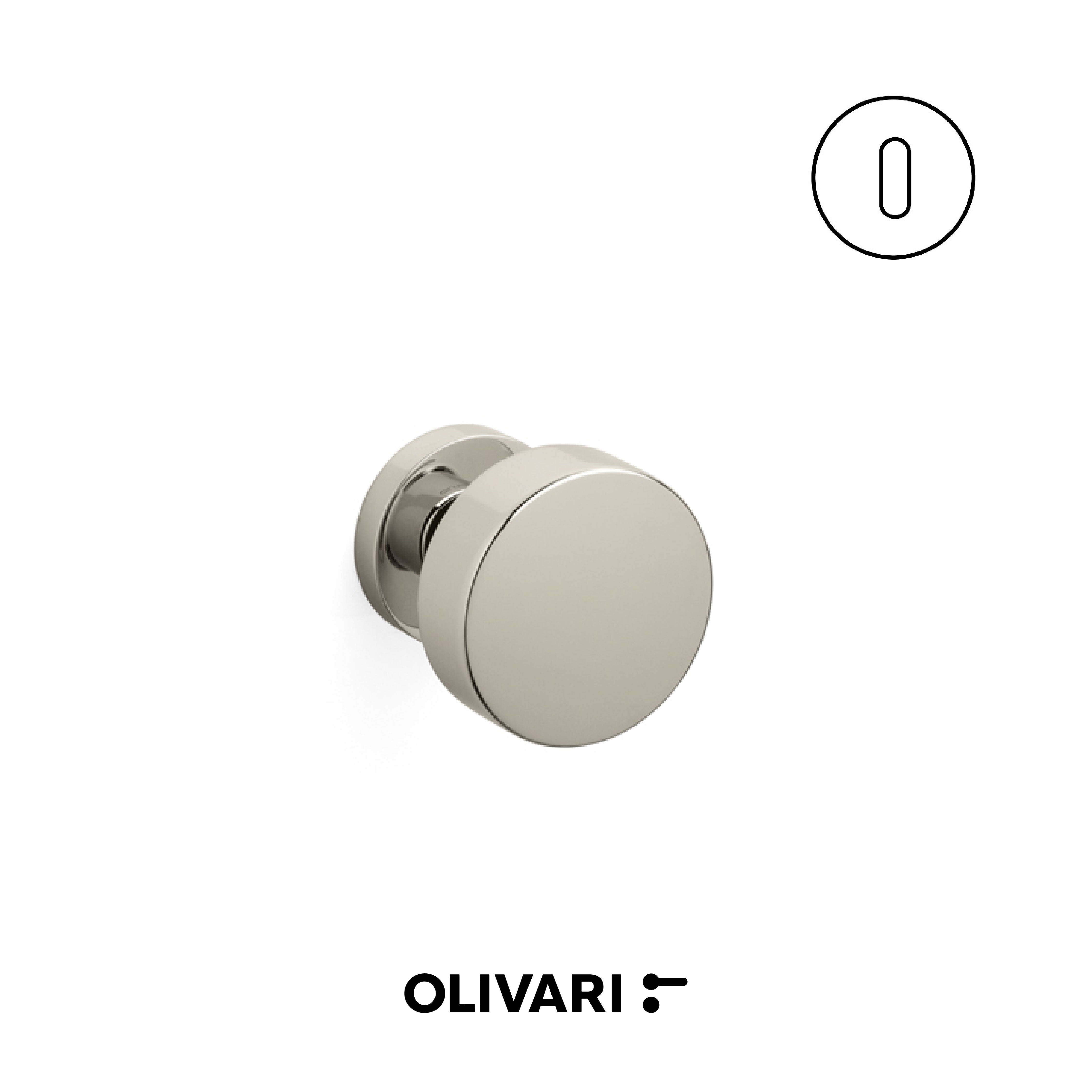 Olivari Oscar - Center door knobs