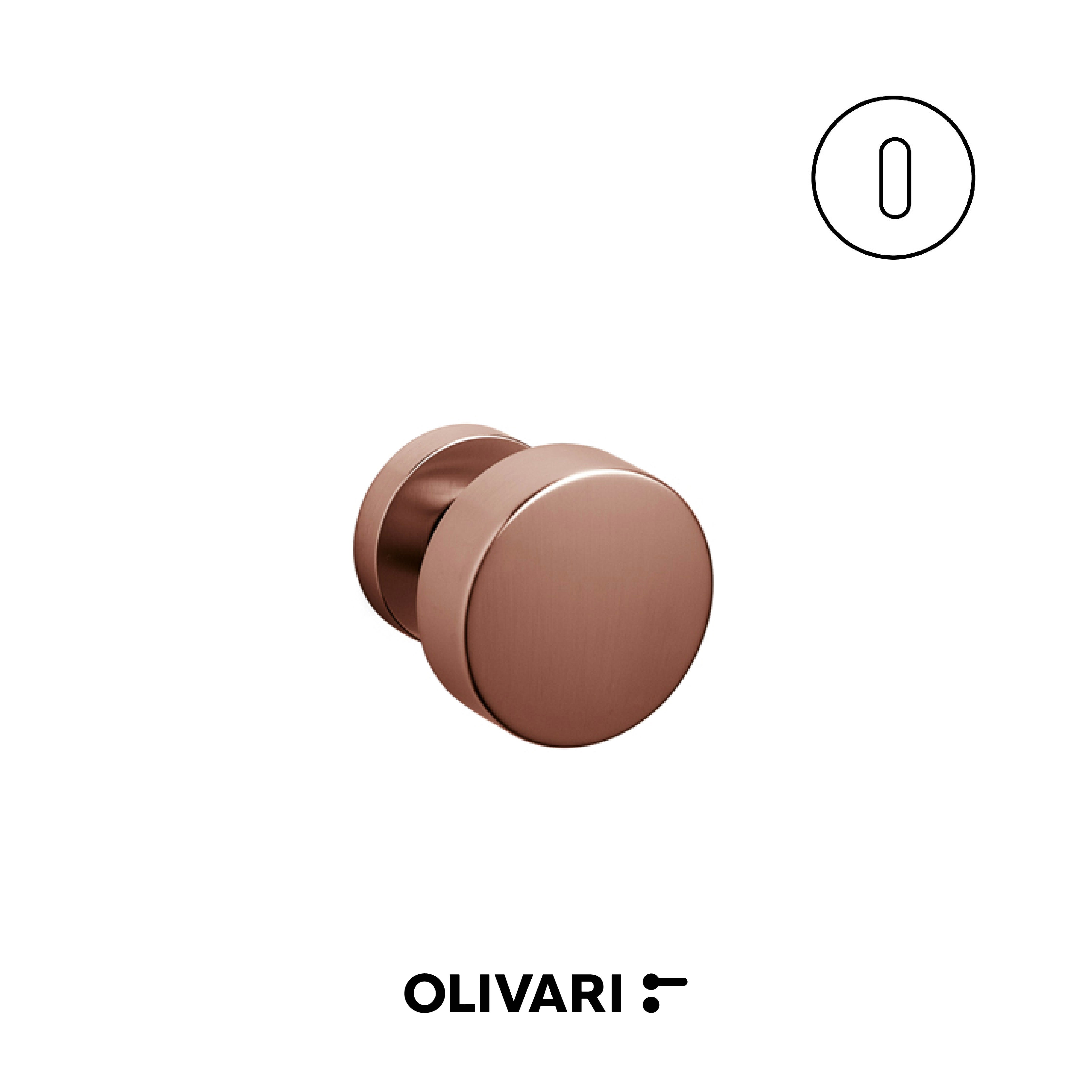 Olivari Oscar - Center door knobs