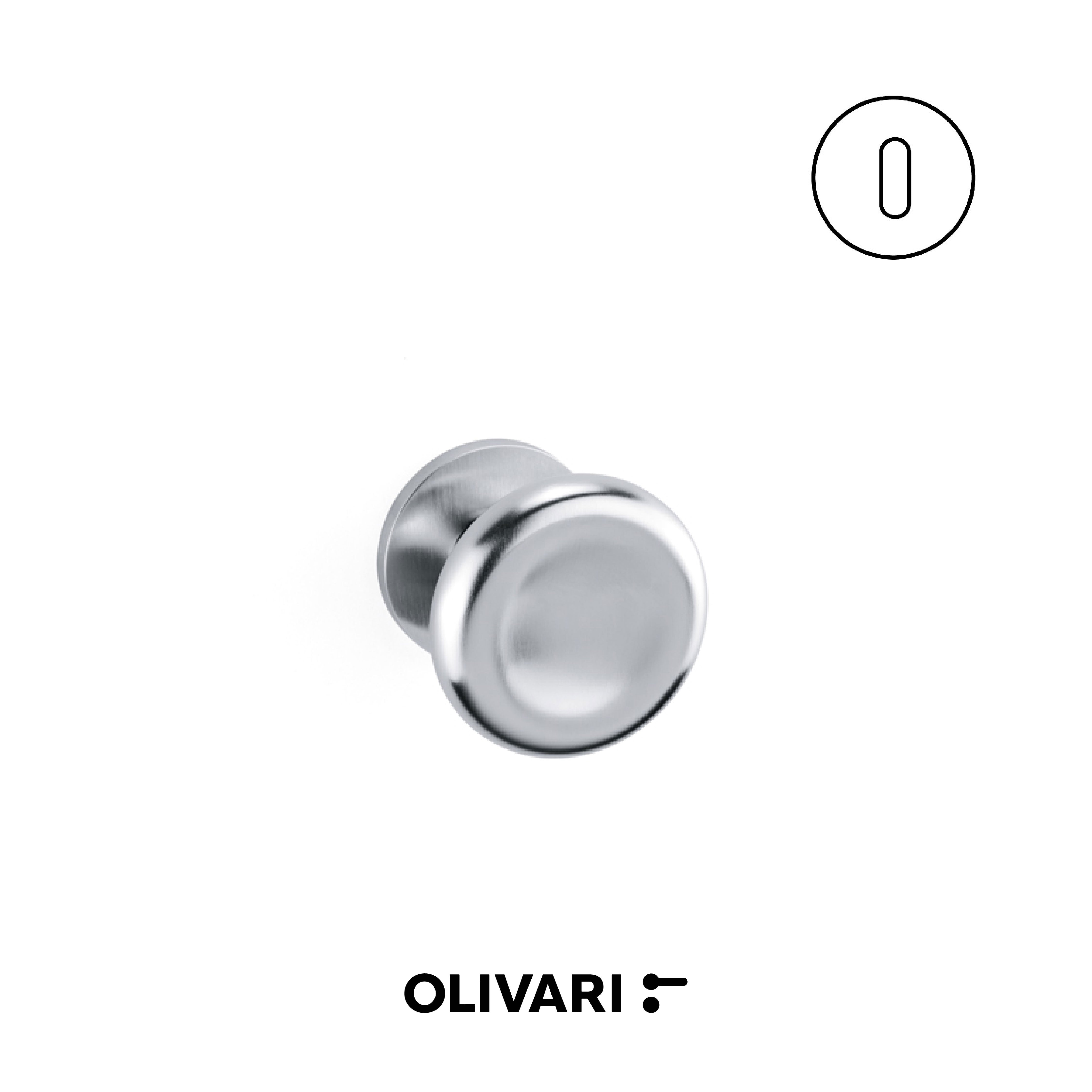 Olivari Paddle - Centre door knobs