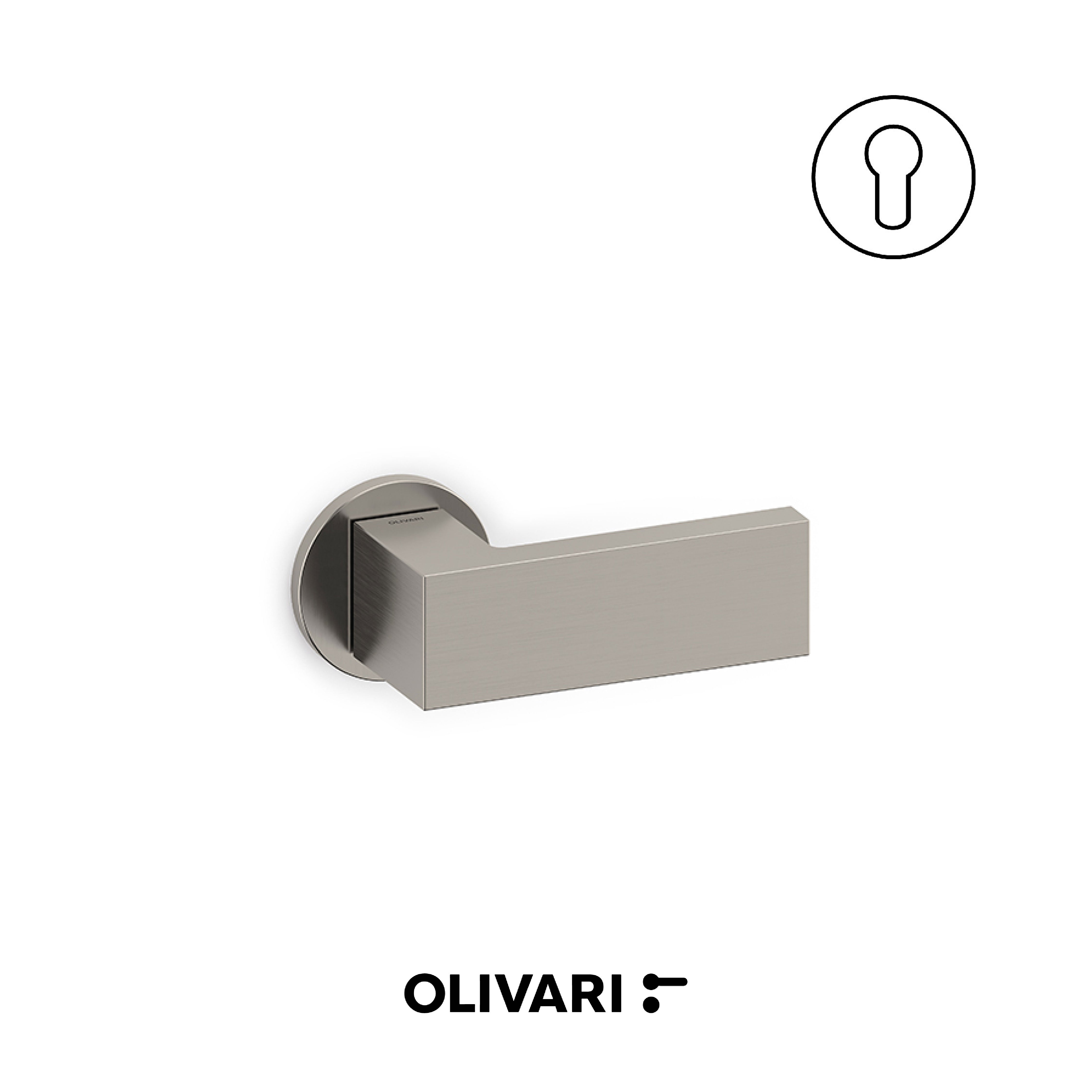 Olivari Planet Bassa - Cranked door knobs