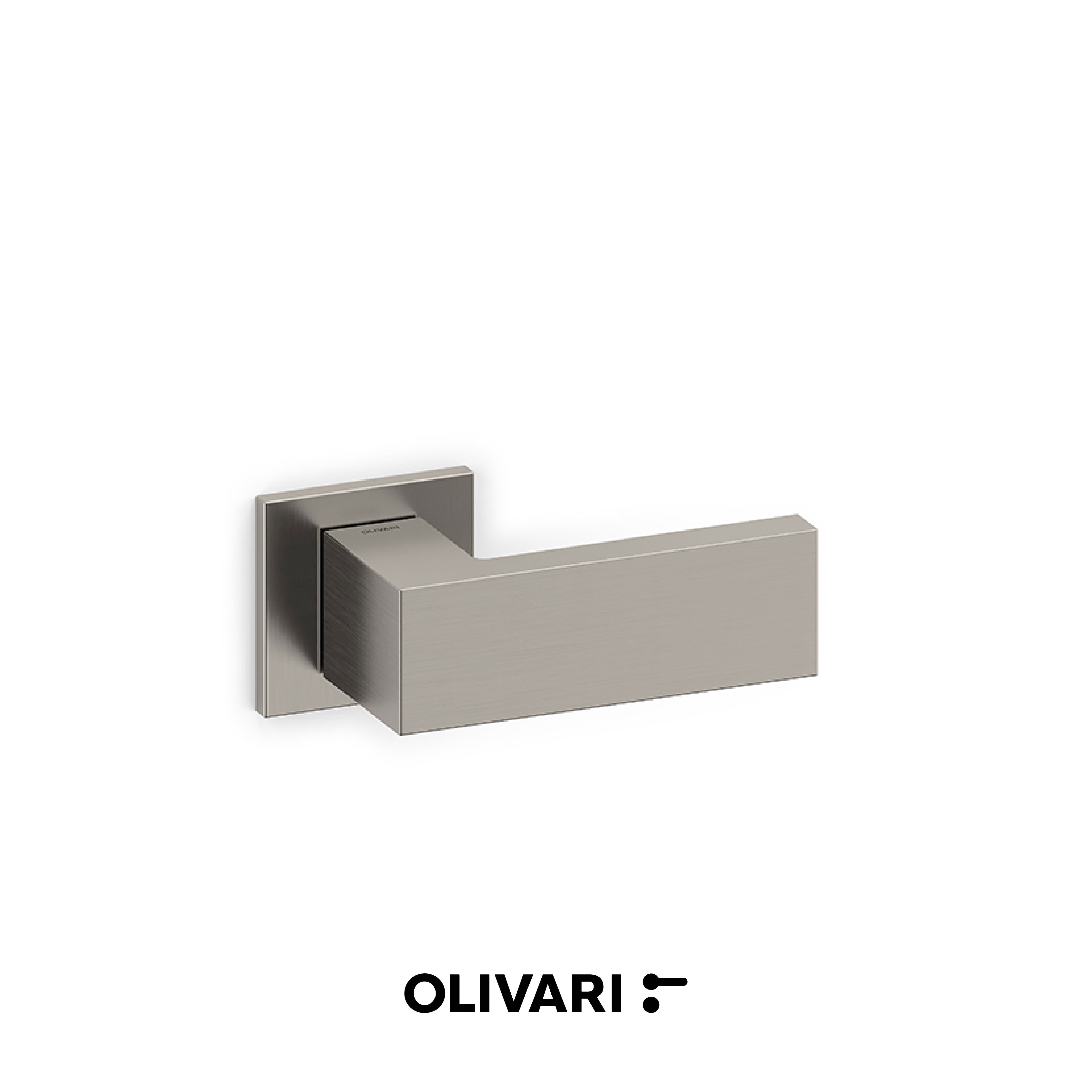 Olivari Planet Q Bassa - Cranked door knobs
