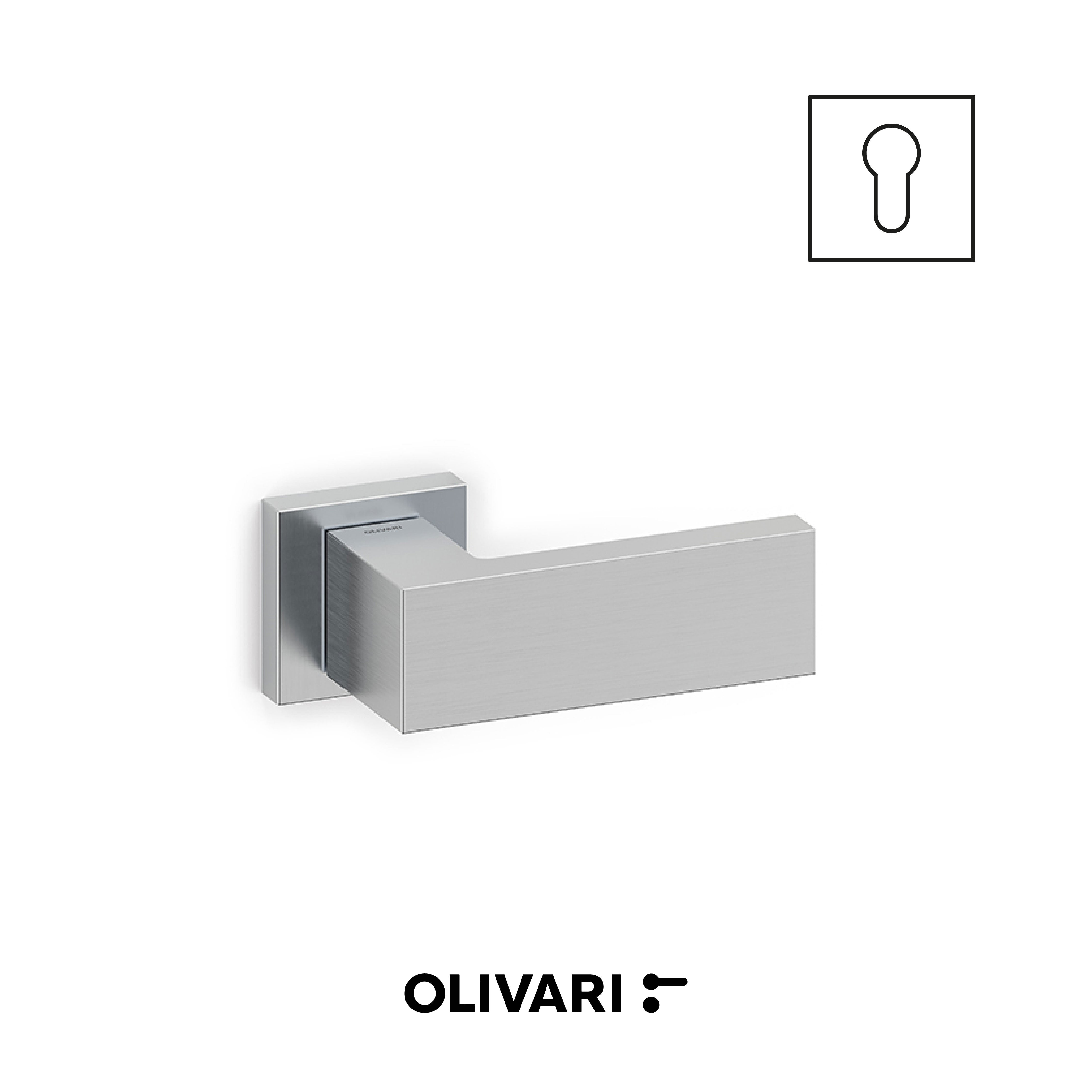 Olivari Planet Q - Cranked door knobs